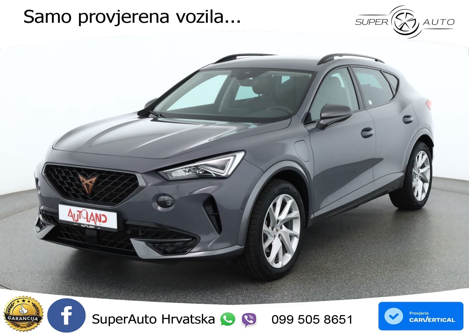 Cupra Formentor 1.4 TSI (204 KS) e-Hybrid DSG LED+GR SJED+ACC