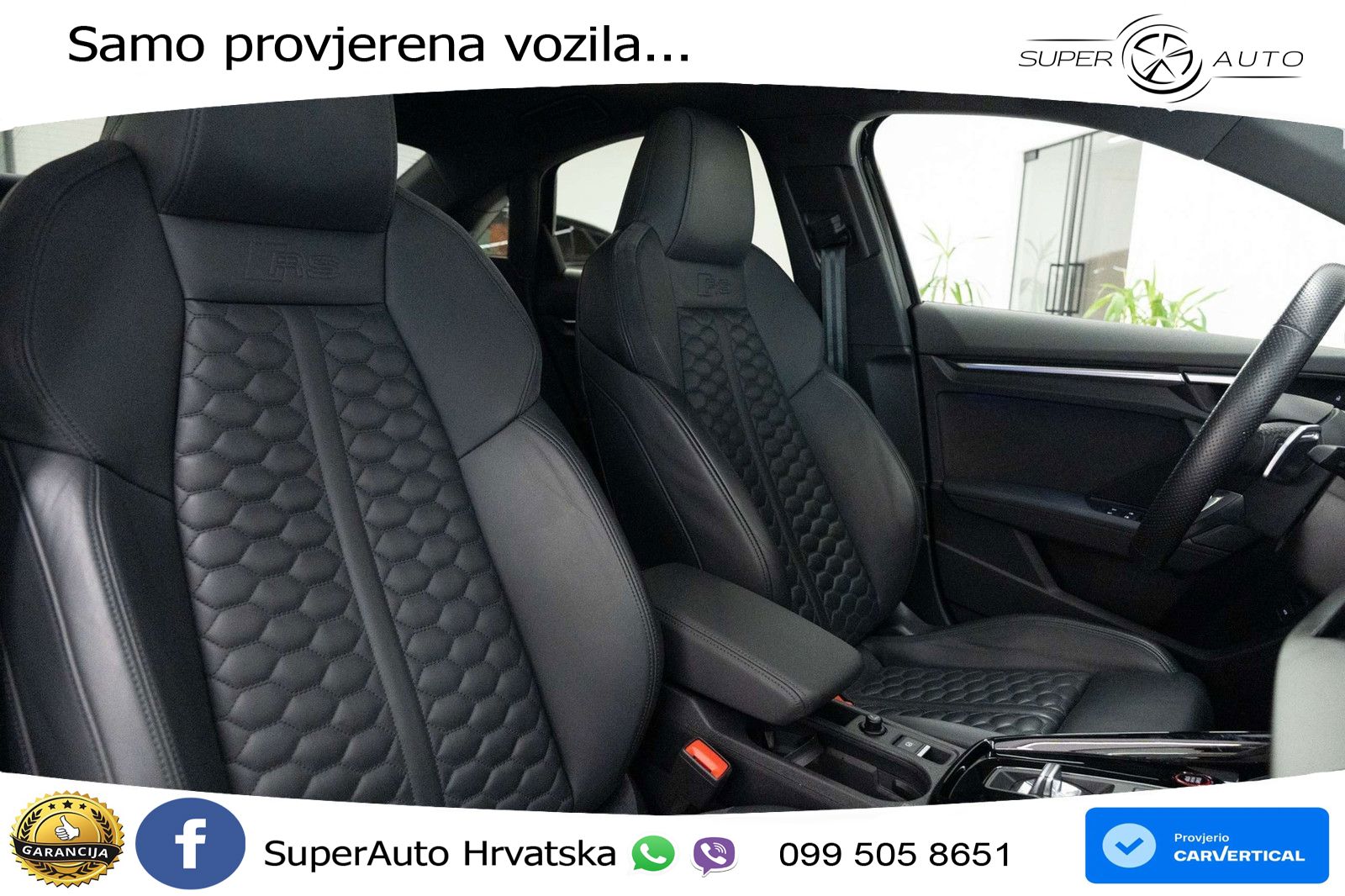 Audi RS3 Sedan 2.5 TFSI (400 KS) quattro S tronic LED+GR SJED+ACC