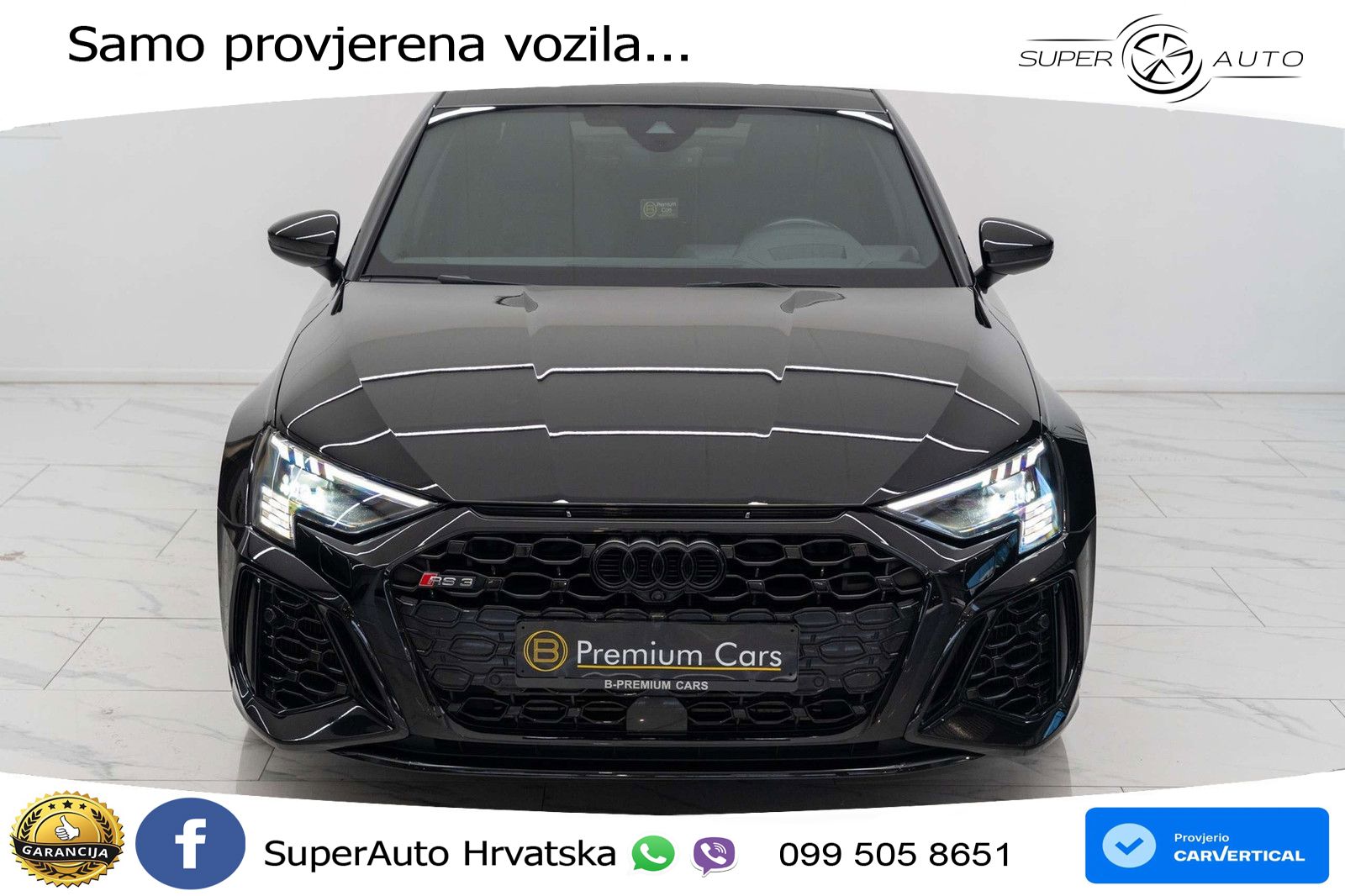 Audi RS3 Sedan 2.5 TFSI (400 KS) quattro S tronic LED+GR SJED+ACC