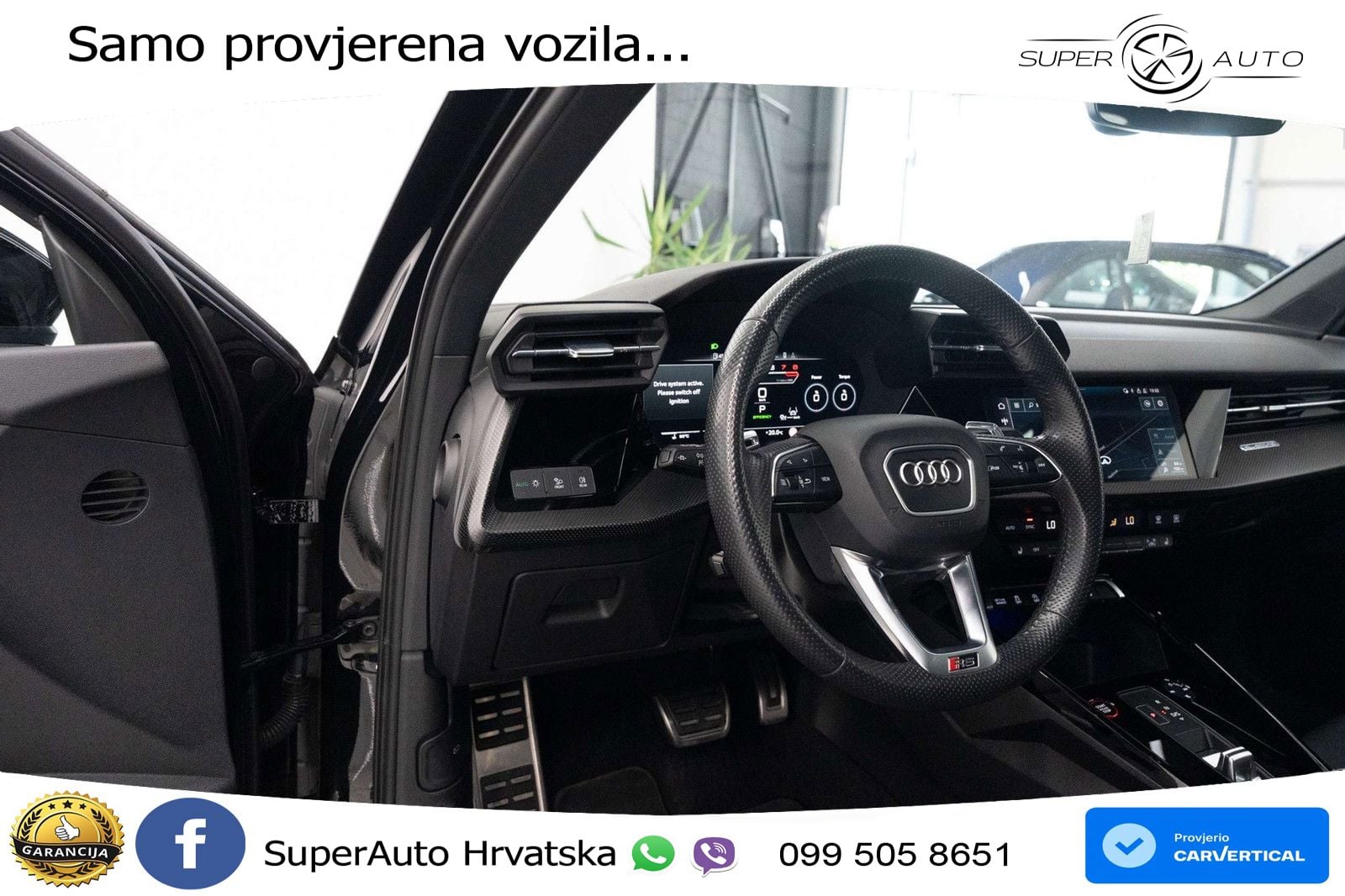 Audi RS3 Sedan 2.5 TFSI (400 KS) quattro S tronic LED+GR SJED+ACC