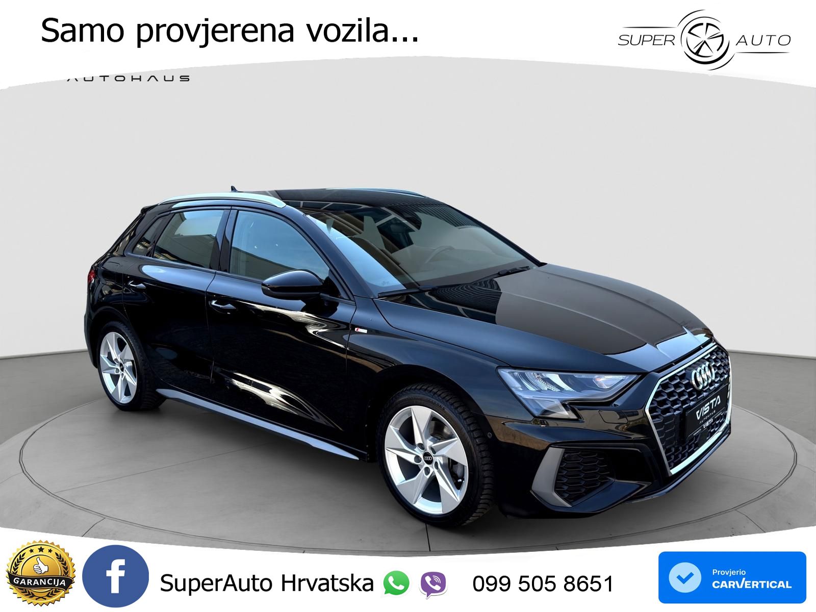 Audi A3 35 TDI (150 KS) S line
