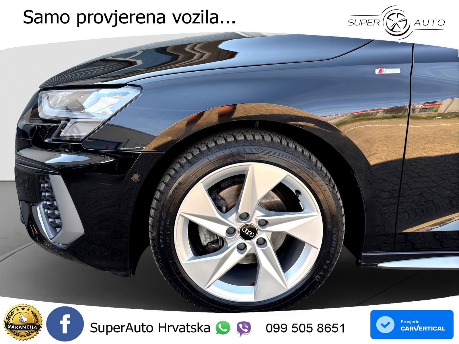 Audi A3 35 TDI (150 KS) S line
