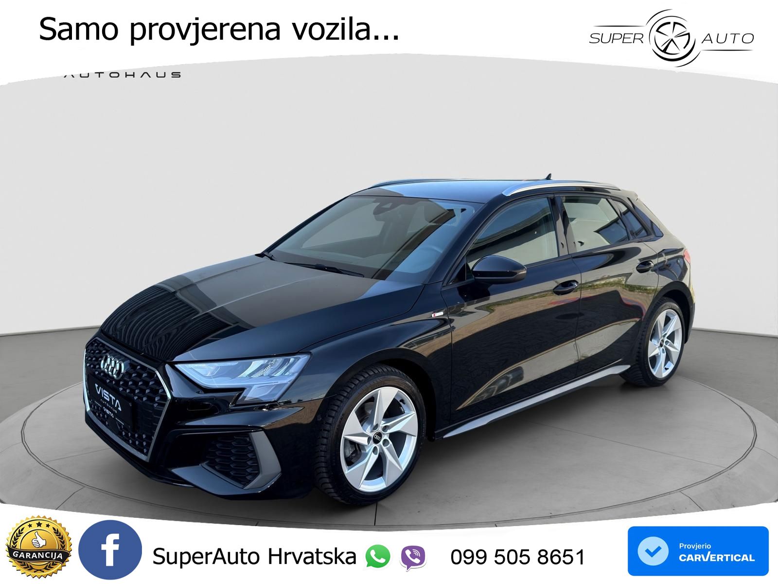 Audi A3 35 TDI (150 KS) S line
