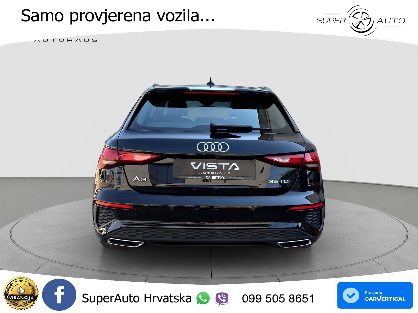 Audi A3 35 TDI (150 KS) S line