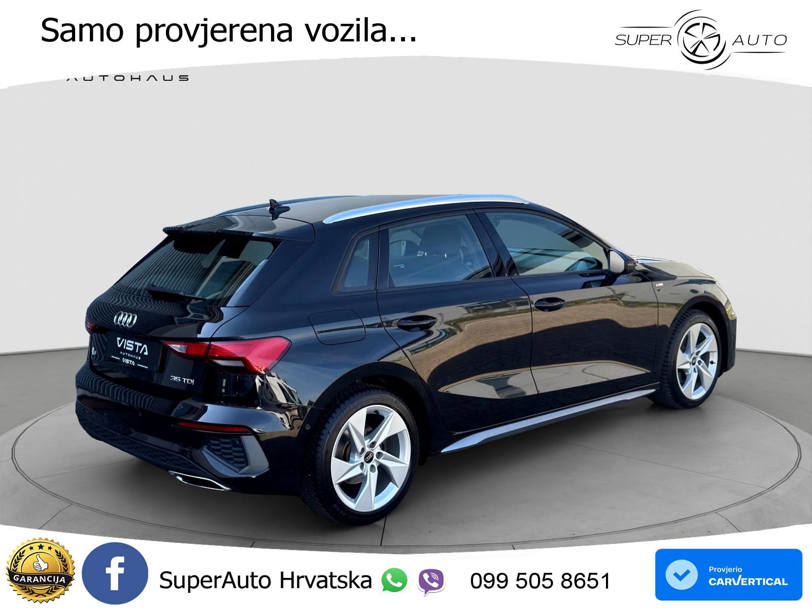 Audi A3 35 TDI (150 KS) S line