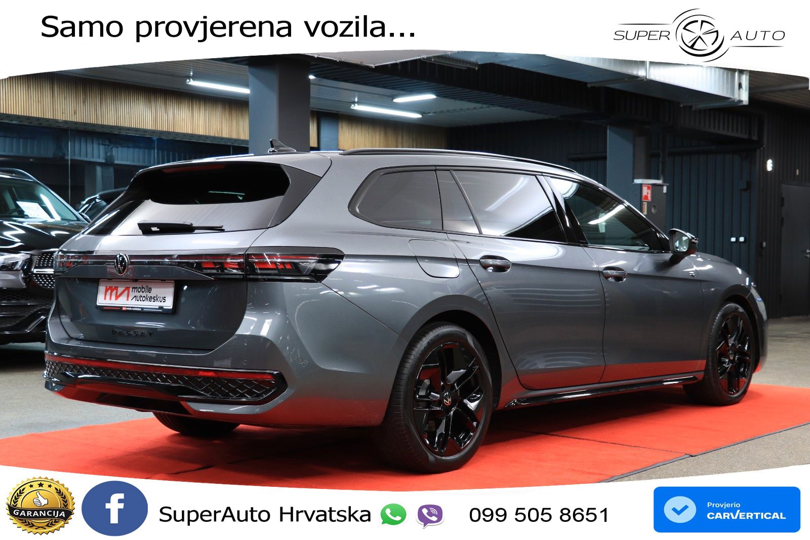 Volkswagen Passat Variant 2.0 TDI (193 KS) 4MOTION DSG R-Line LED+GR SJED+ACC