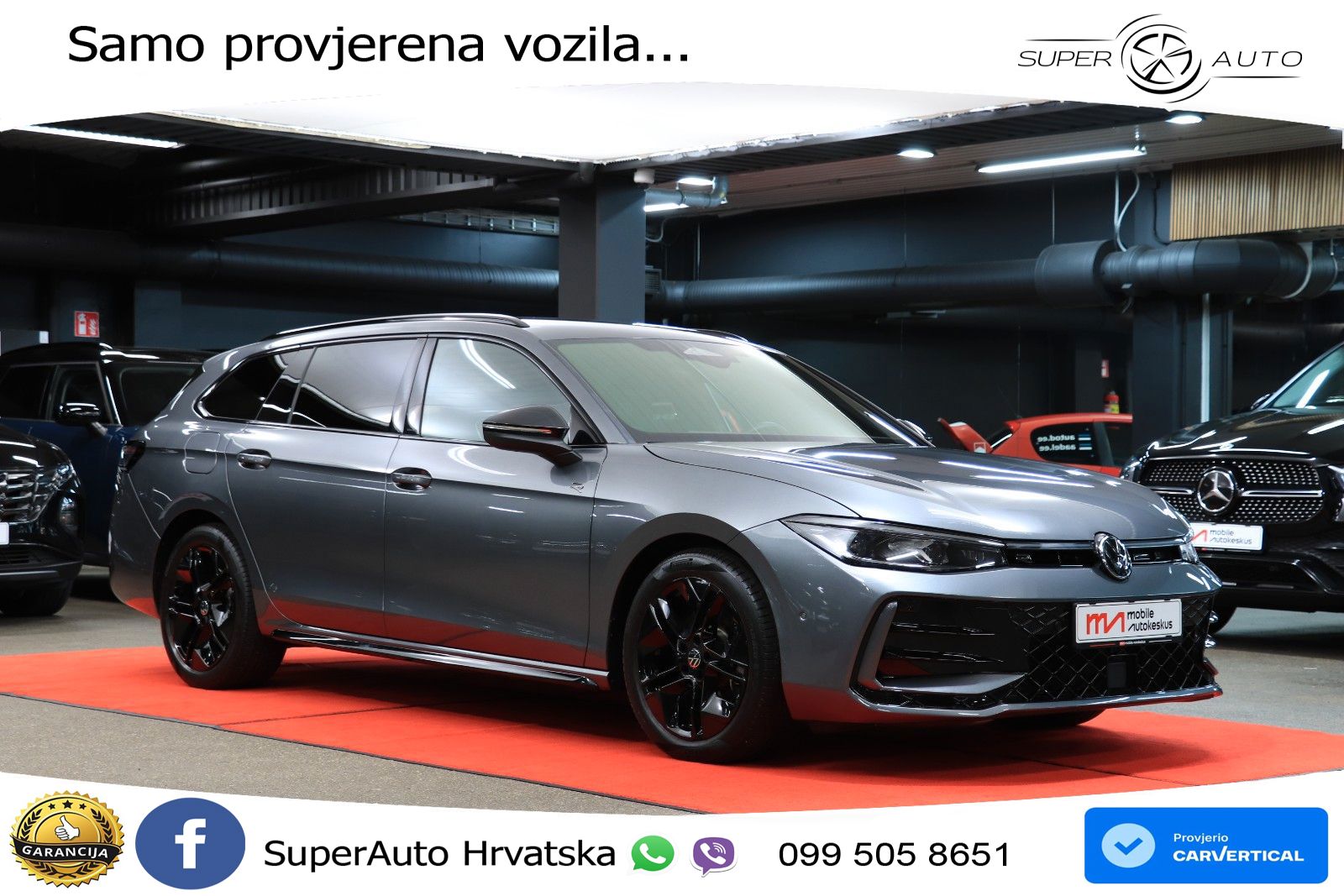 Volkswagen Passat Variant 2.0 TDI (193 KS) 4MOTION DSG R-Line LED+GR SJED+ACC