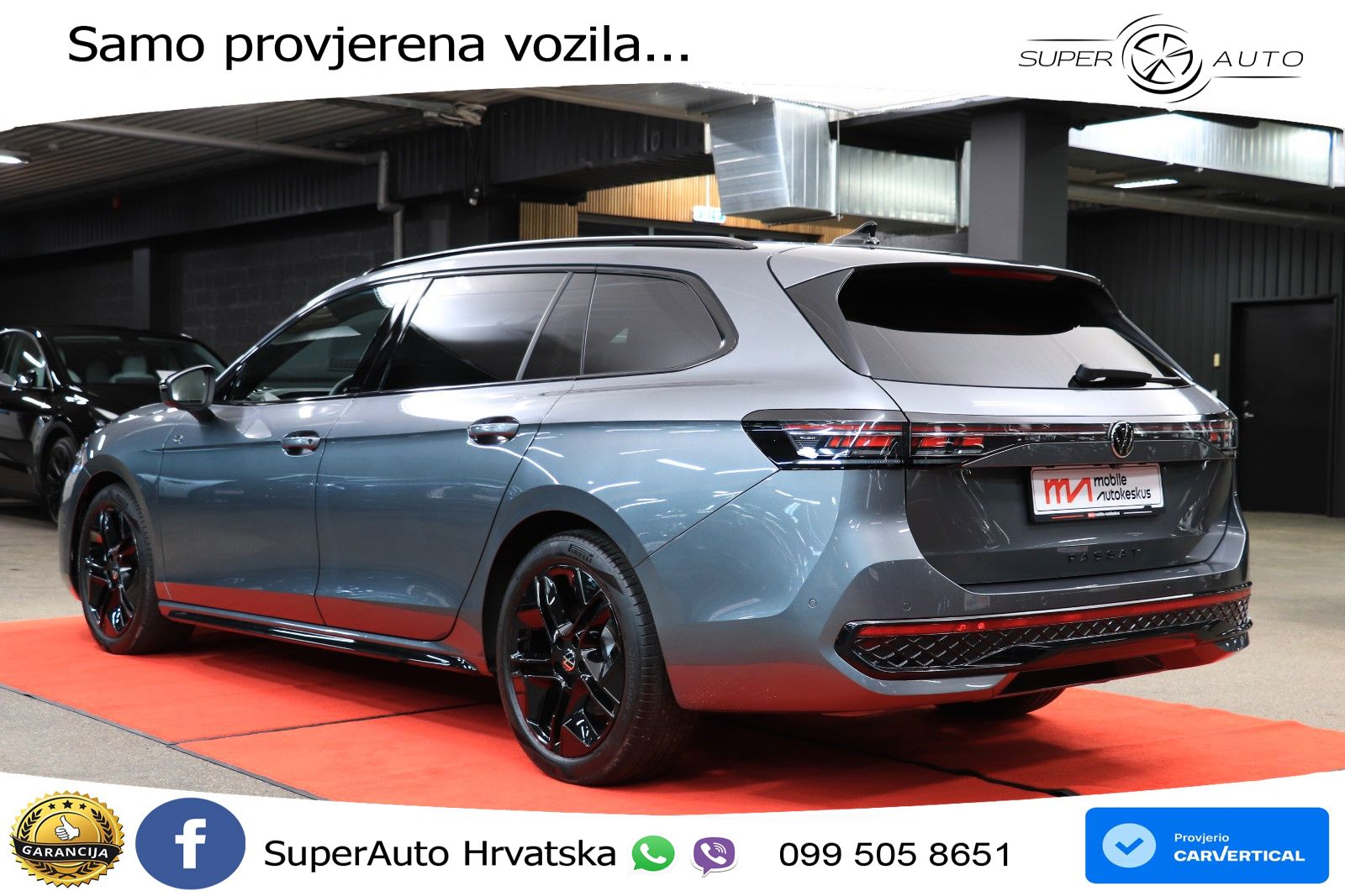 Volkswagen Passat Variant 2.0 TDI (193 KS) 4MOTION DSG R-Line LED+GR SJED+ACC