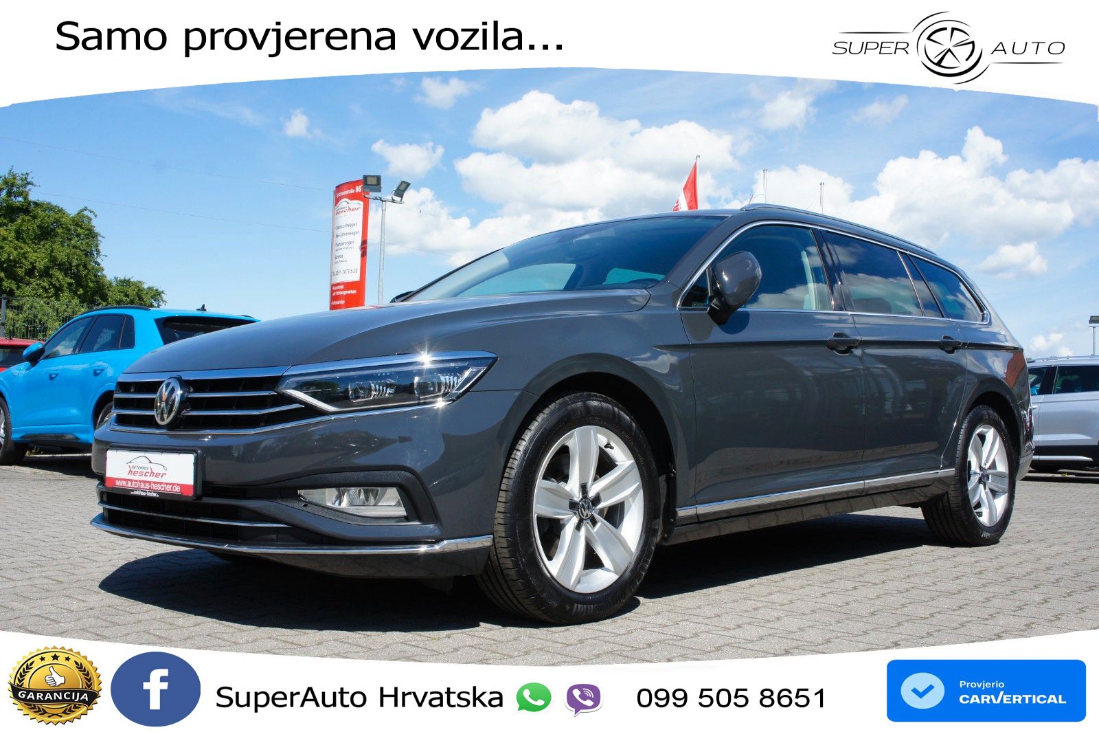 Volkswagen Passat Variant 2.0 TDI (190 KS) DSG Elegance MATRIX+GR SJED+KAM