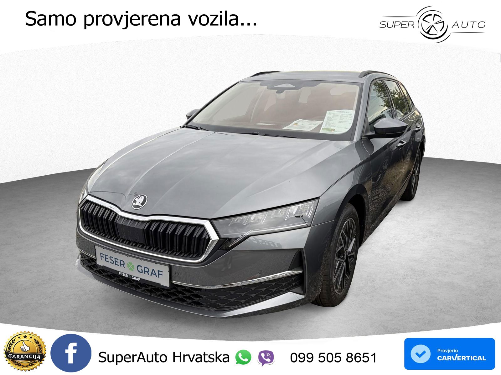 Škoda Octavia Combi 2.0 TDI (150 KS) DSG Selection LED+GR SJED+ACC