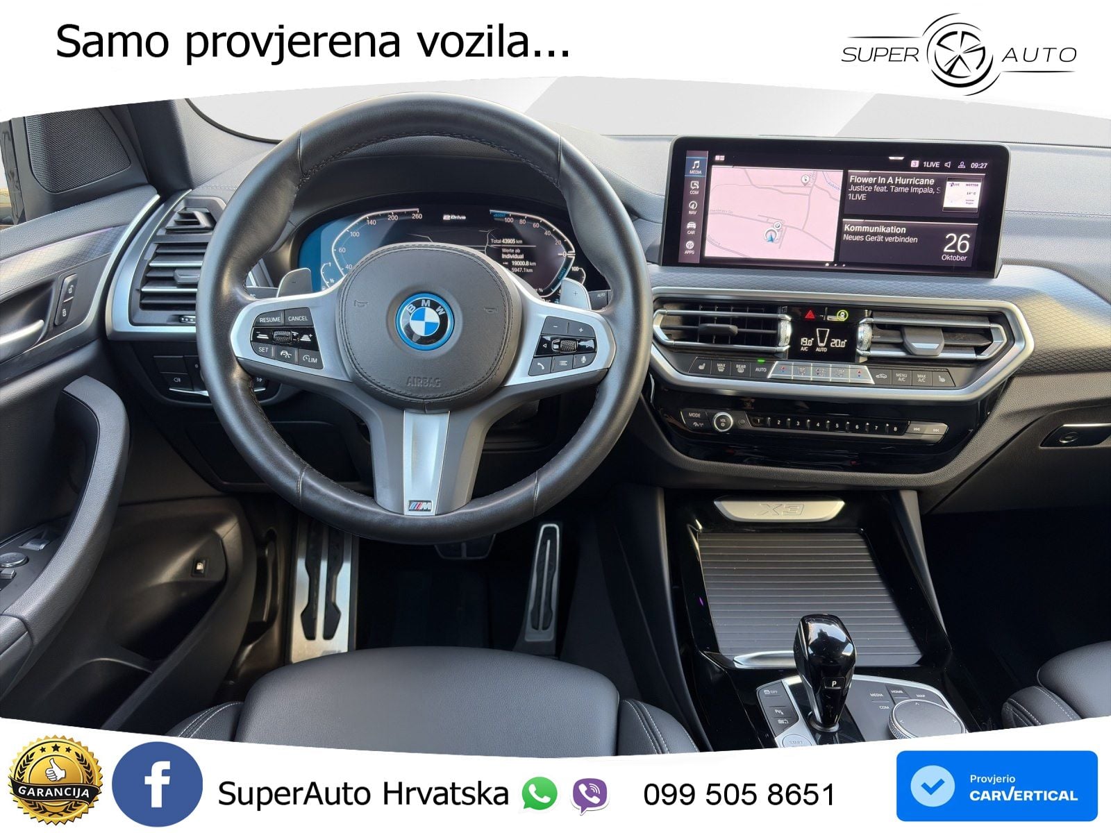 BMW X3 30e xDrive Steptronic M Sport LED+GR SJED+ACC