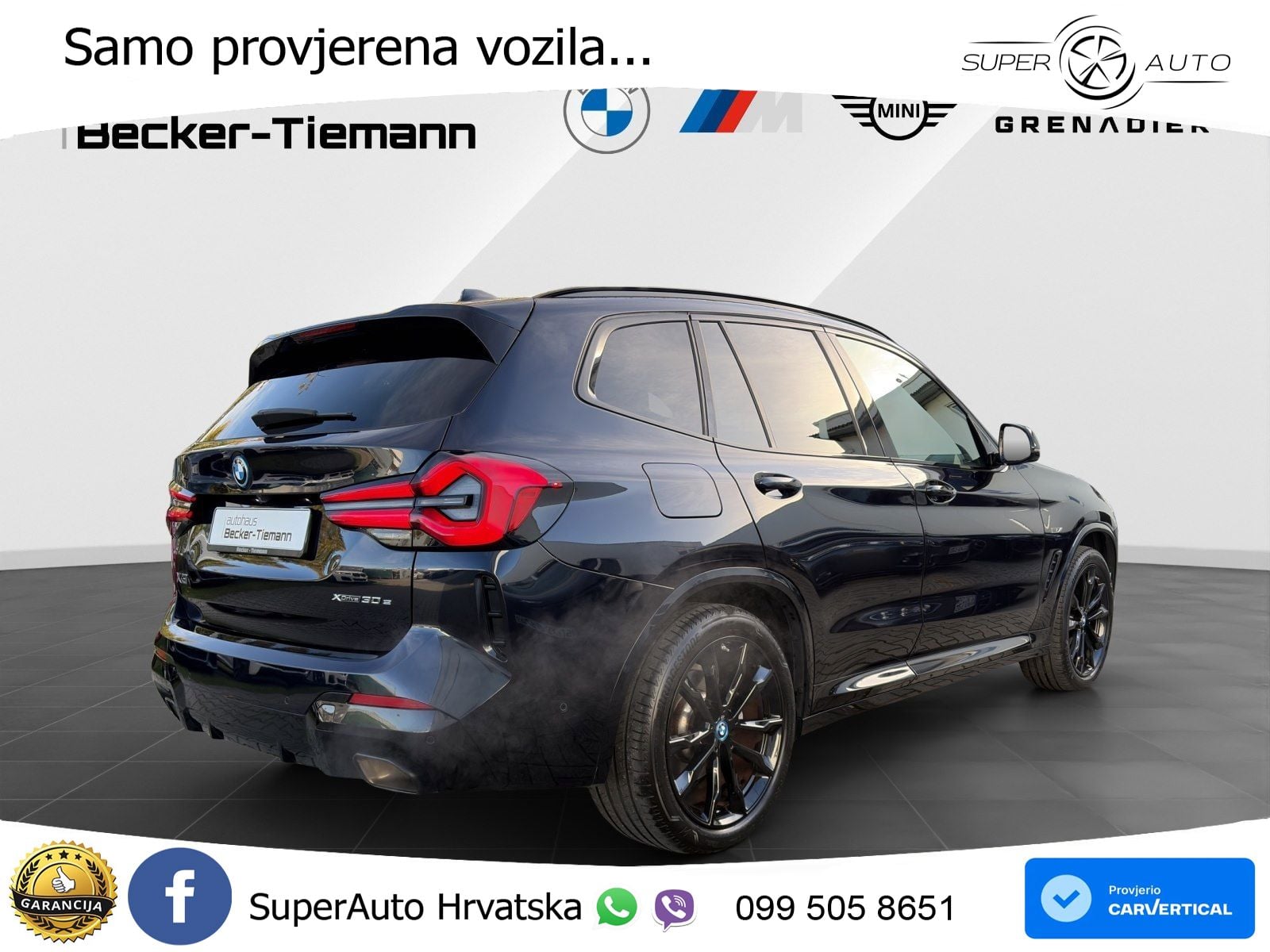 BMW X3 30e xDrive Steptronic M Sport LED+GR SJED+ACC