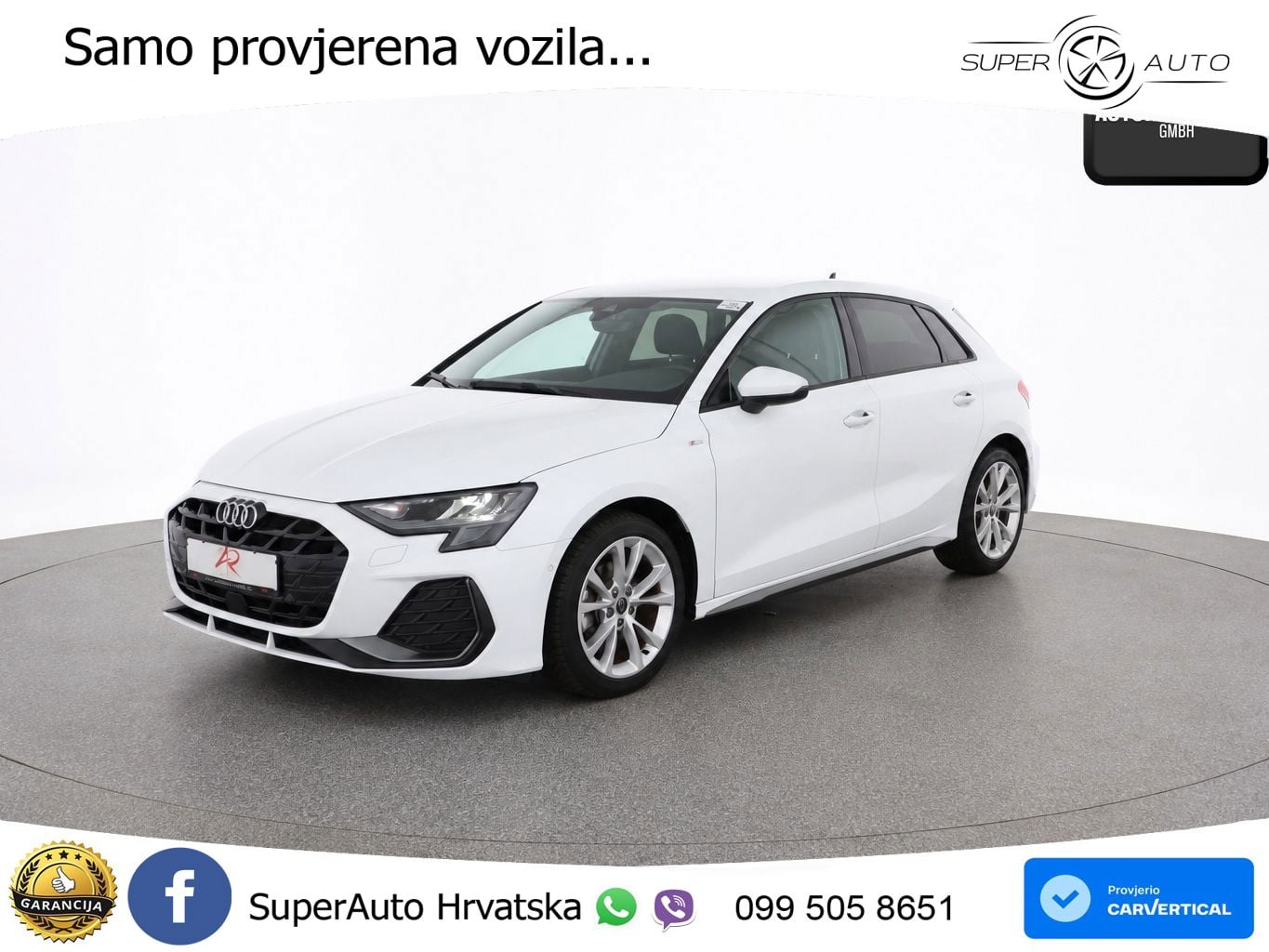 Audi A3 30 TFSI (116 KS)  S tronic S line LED+GR SJED+ACC