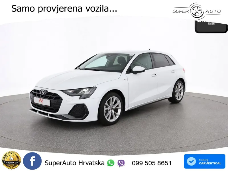 Audi A3 30 TFSI (116 KS)  S tronic S line LED+GR SJED+ACC