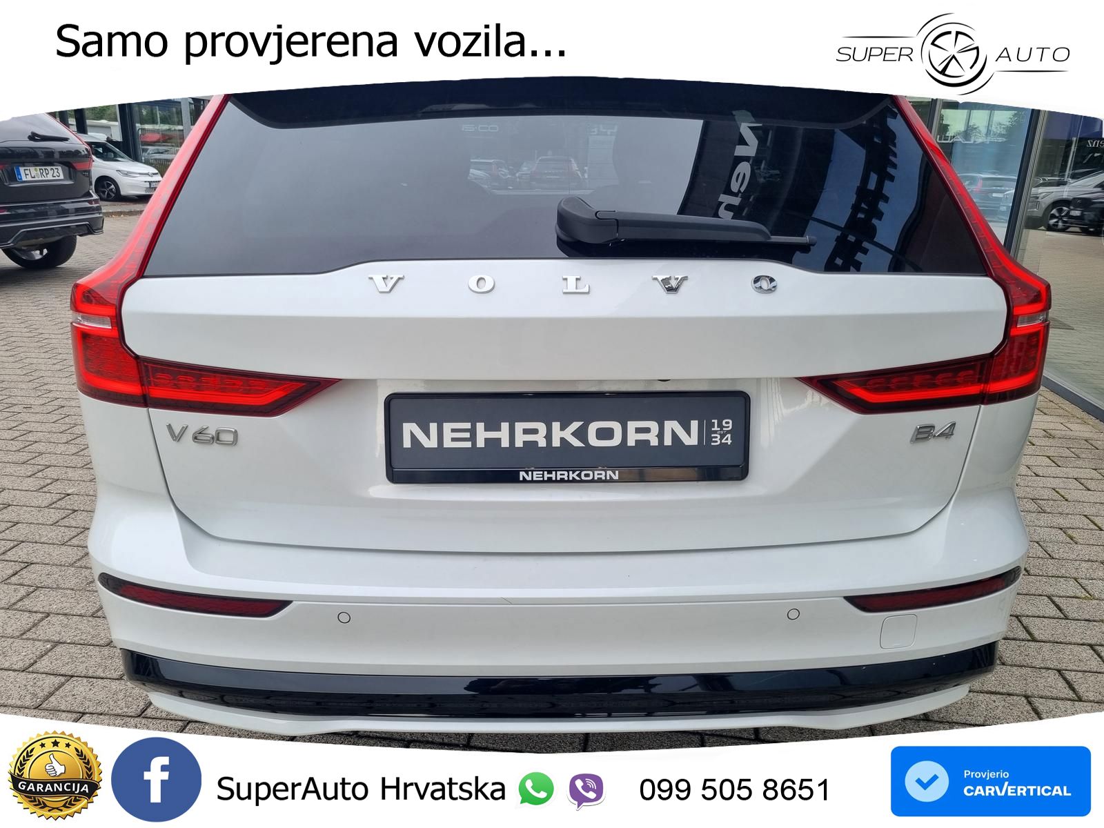 Volvo V60 2.0 B4 Diesel Geartronic LED+GR SJED+ACC