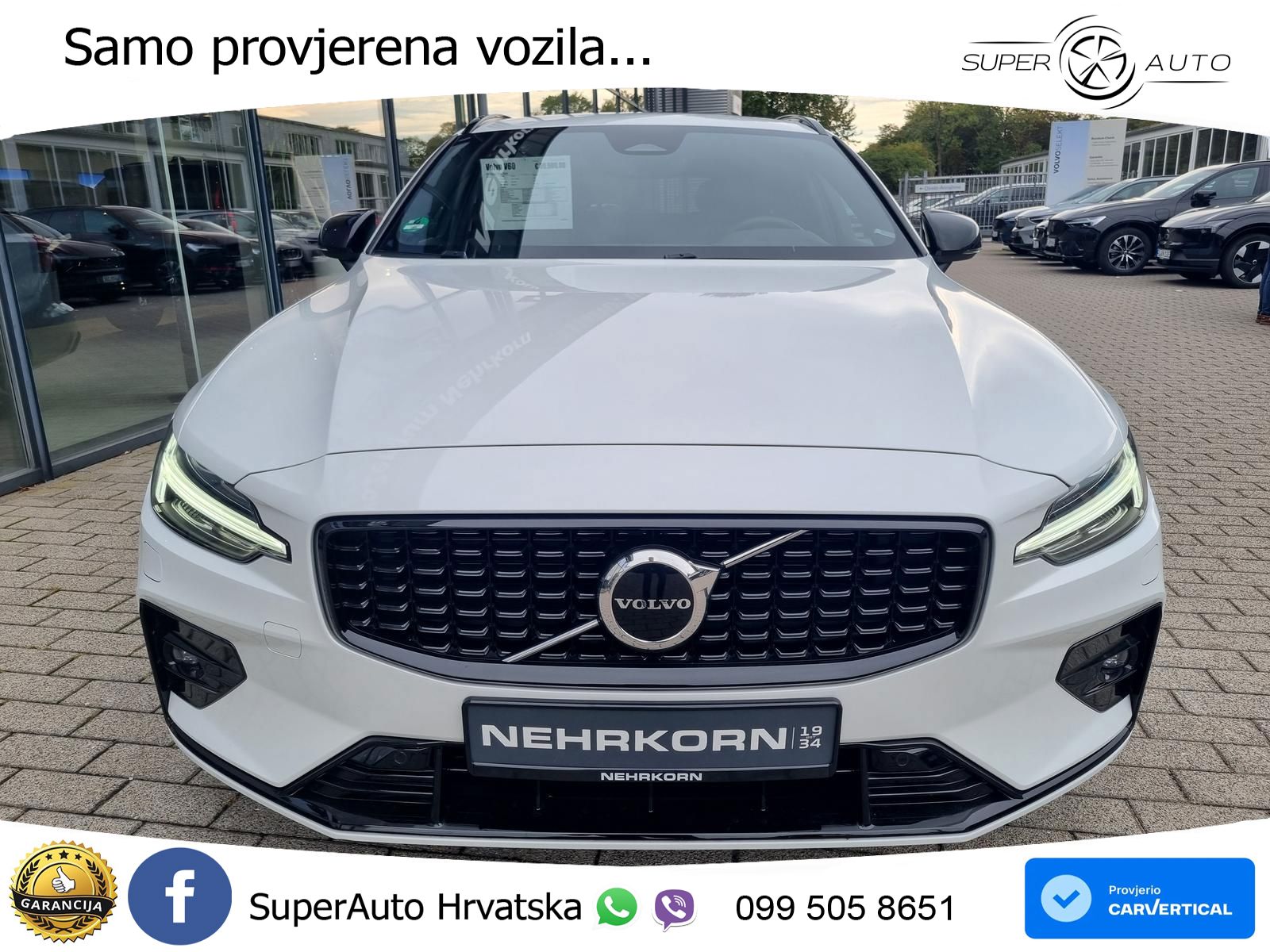 Volvo V60 2.0 B4 Diesel Geartronic LED+GR SJED+ACC