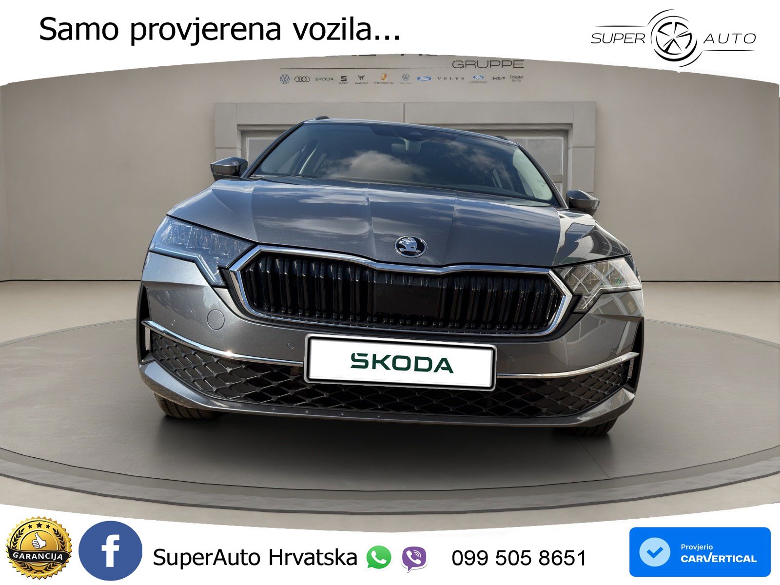 Škoda Octavia Combi 2.0 TDI (150 KS) DSG LED+GR SJED+ACC