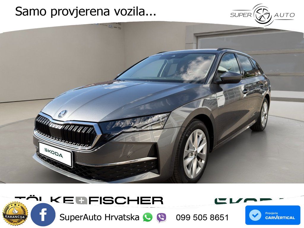 Škoda Octavia Combi 2.0 TDI (150 KS) DSG LED+GR SJED+ACC
