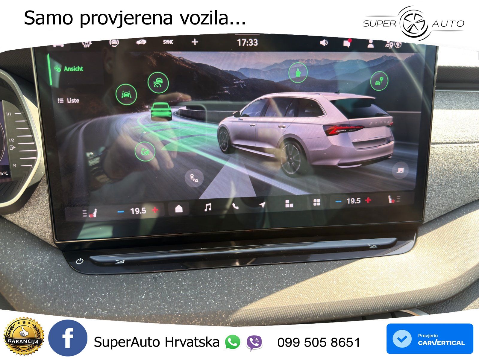 Škoda Octavia Combi 2.0 TDI (150 KS) DSG LED+GR SJED+ACC