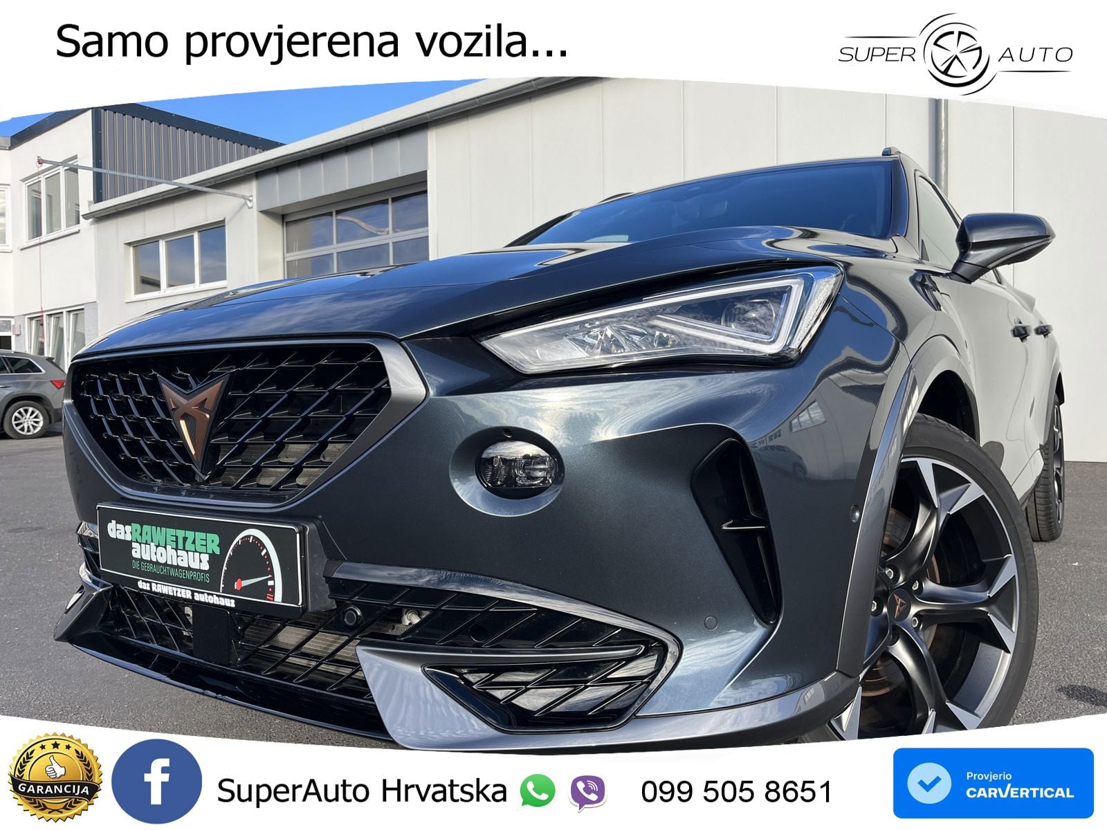 Cupra Formentor 1.4 TSI (245 KS) e-Hybrid DSG VZ LED+GR SJED+ACC