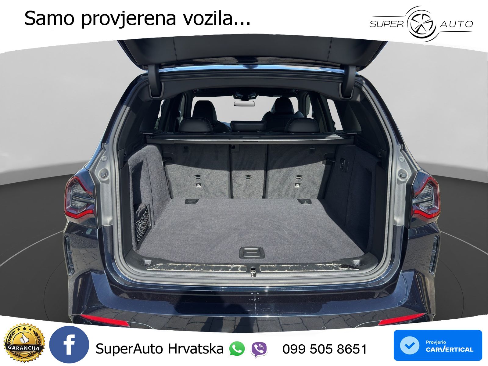 BMW iX3 80 kWh (286 KS) ACC+HEAD+GR SJED+360+PANO