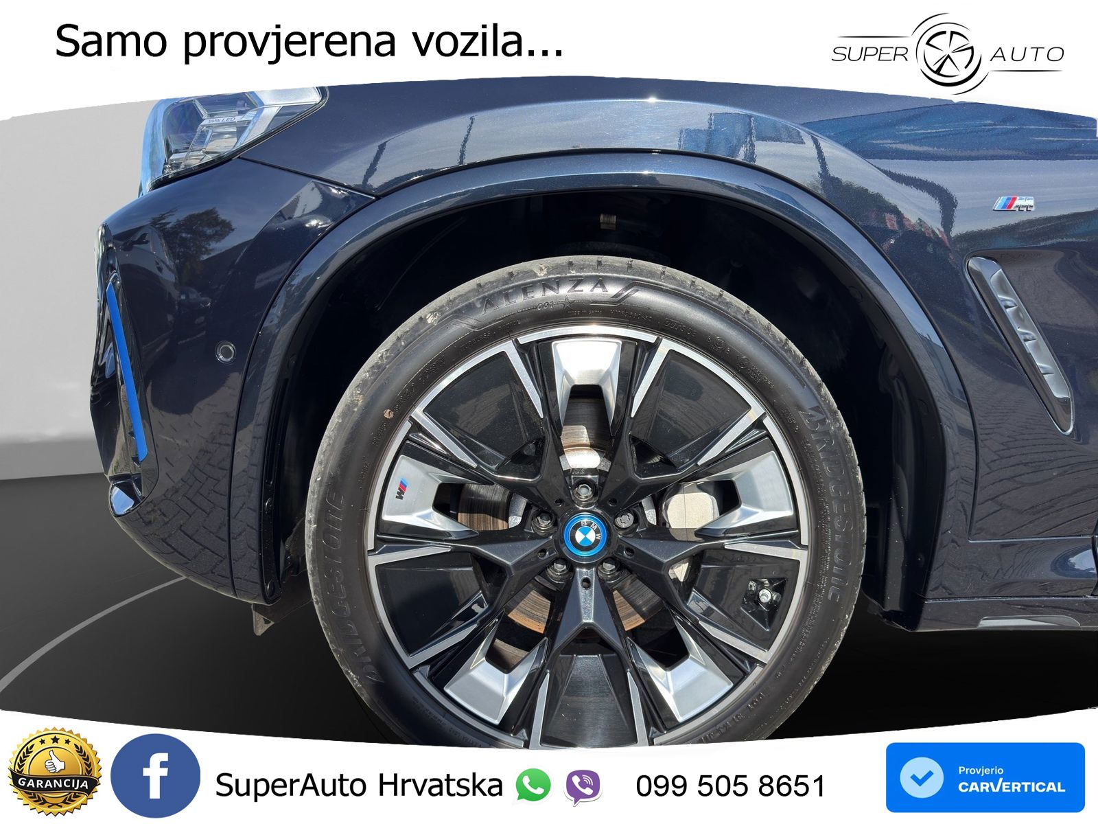 BMW iX3 80 kWh (286 KS) ACC+HEAD+GR SJED+360+PANO
