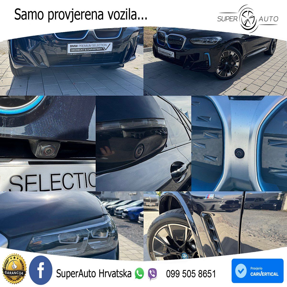 BMW iX3 80 kWh (286 KS) ACC+HEAD+GR SJED+360+PANO