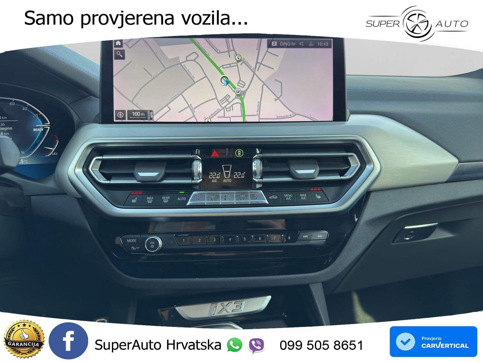 BMW iX3 80 kWh (286 KS) ACC+HEAD+GR SJED+360+PANO