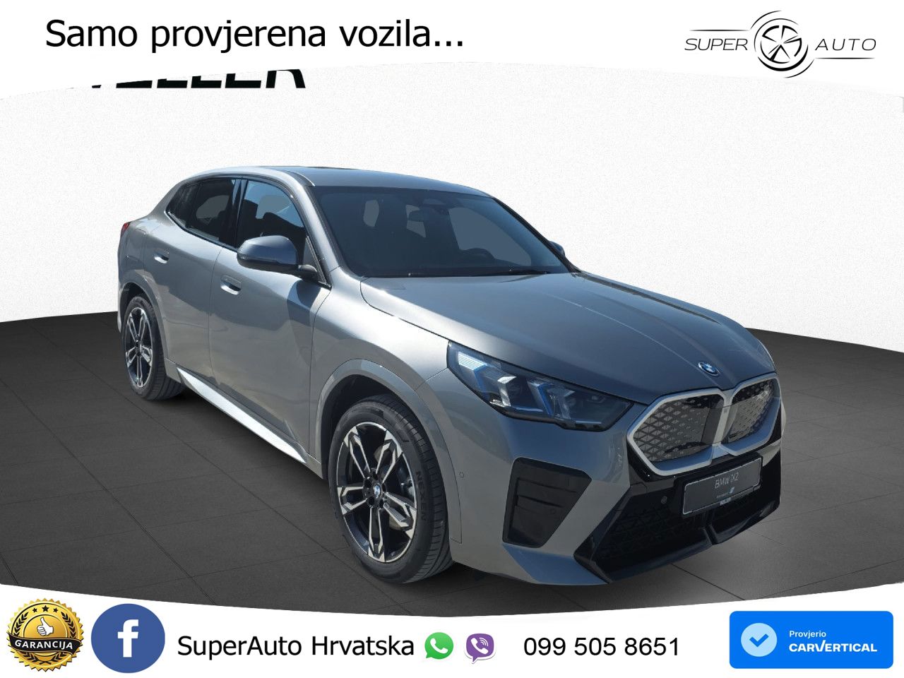 BMW iX2 66.5 kWh (313 KS) xDrive30