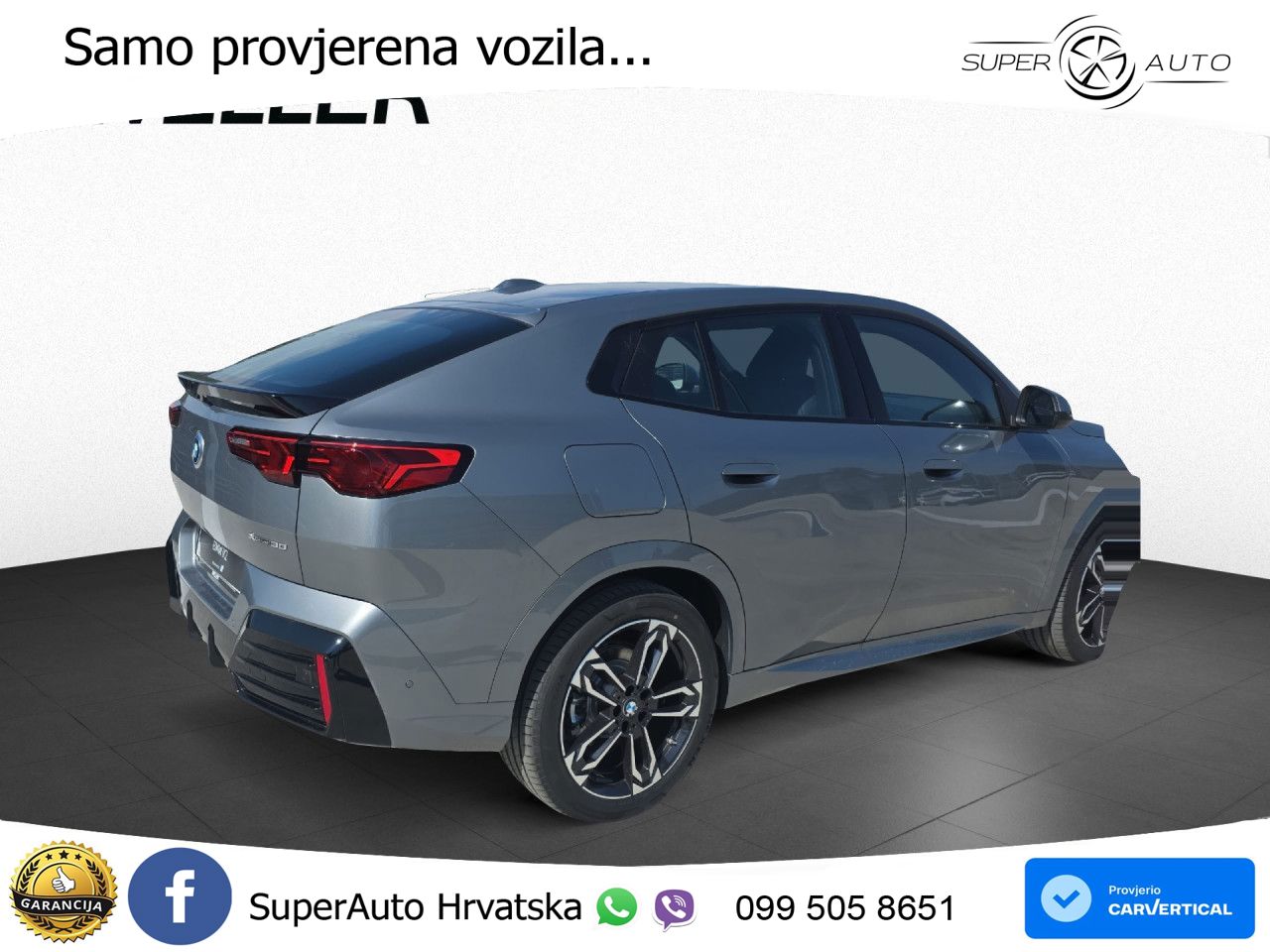 BMW iX2 66.5 kWh (313 KS) xDrive30