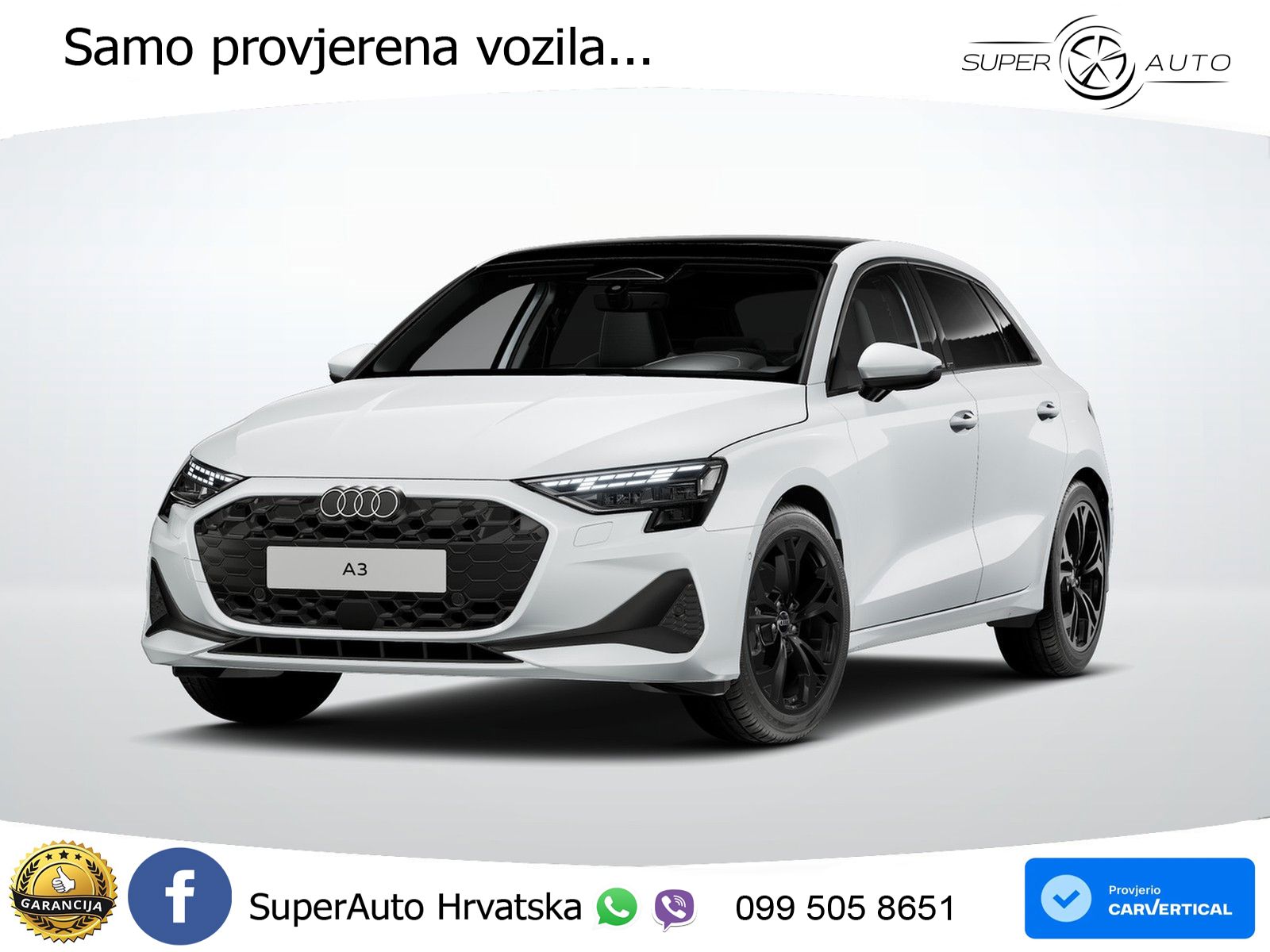 Audi A3 30 TFSI (116 KS) LED+GR SJED+ACC