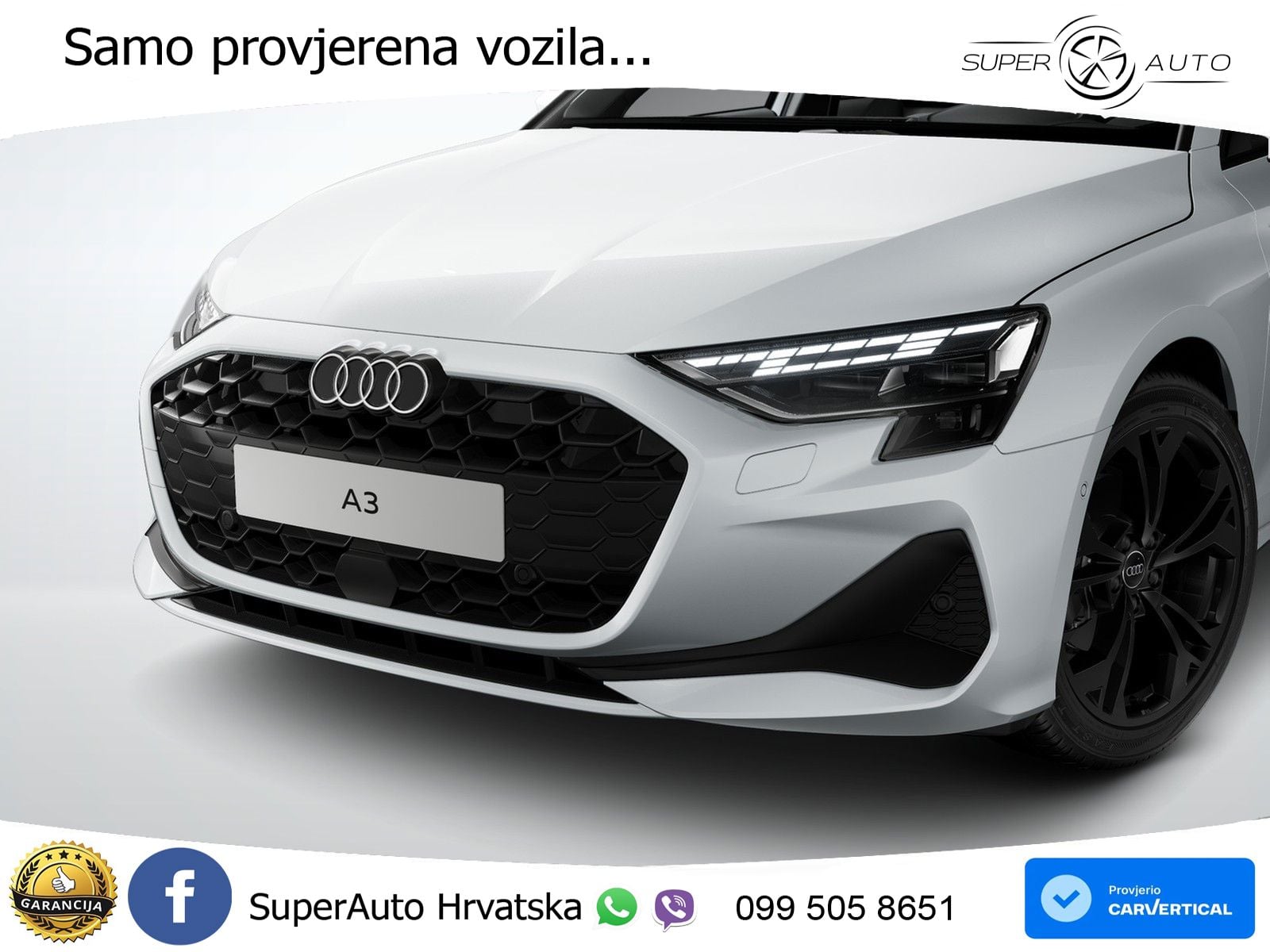 Audi A3 30 TFSI (116 KS) LED+GR SJED+ACC