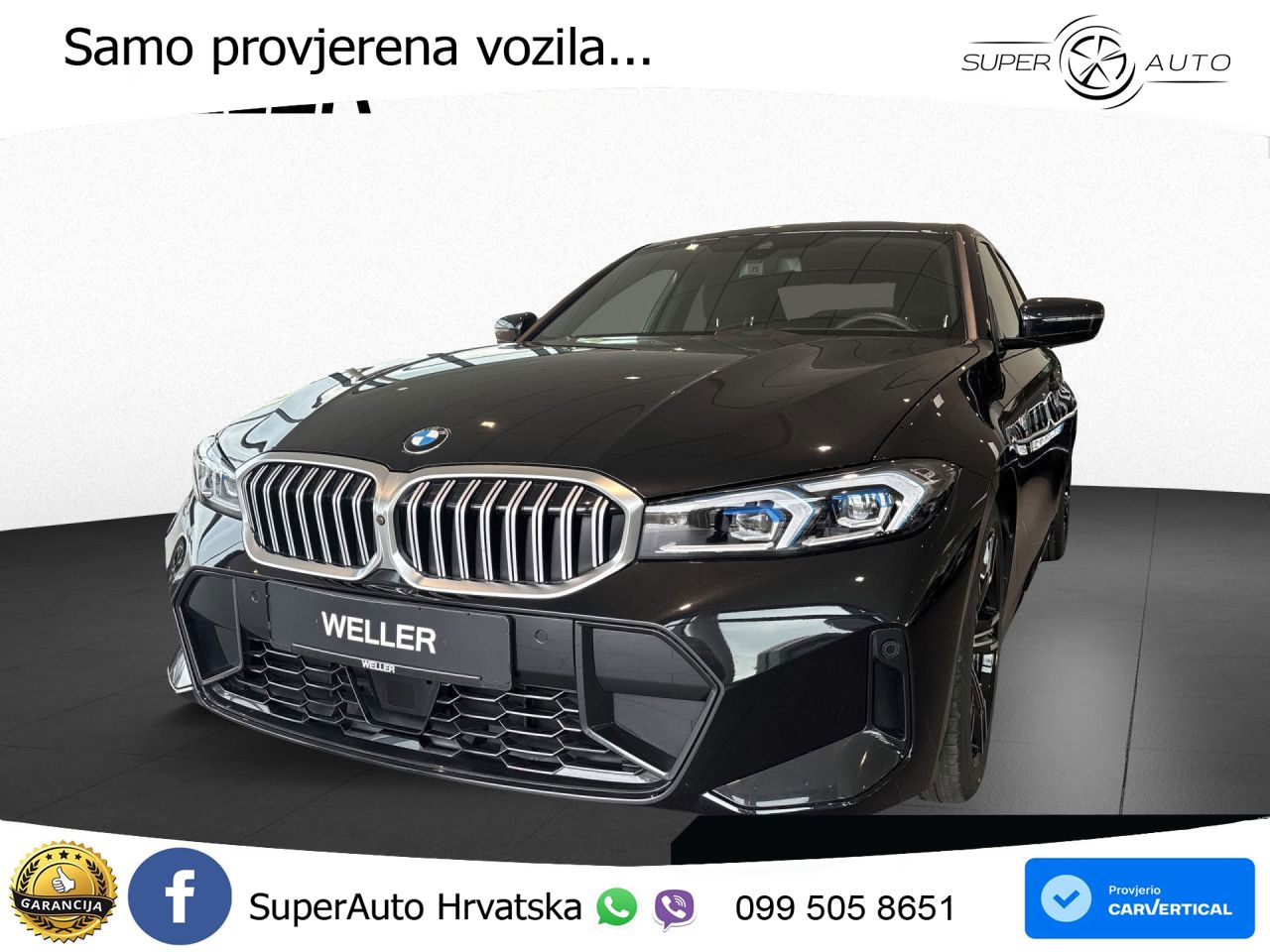 BMW 320d (190 KS) Steptronic M Sport LED+GR SJED+ACC