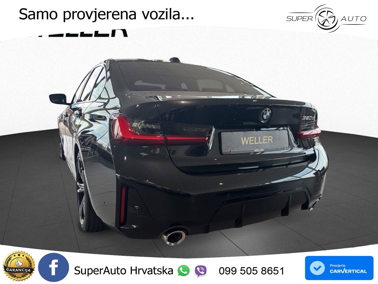 BMW 320d (190 KS) Steptronic M Sport LED+GR SJED+ACC