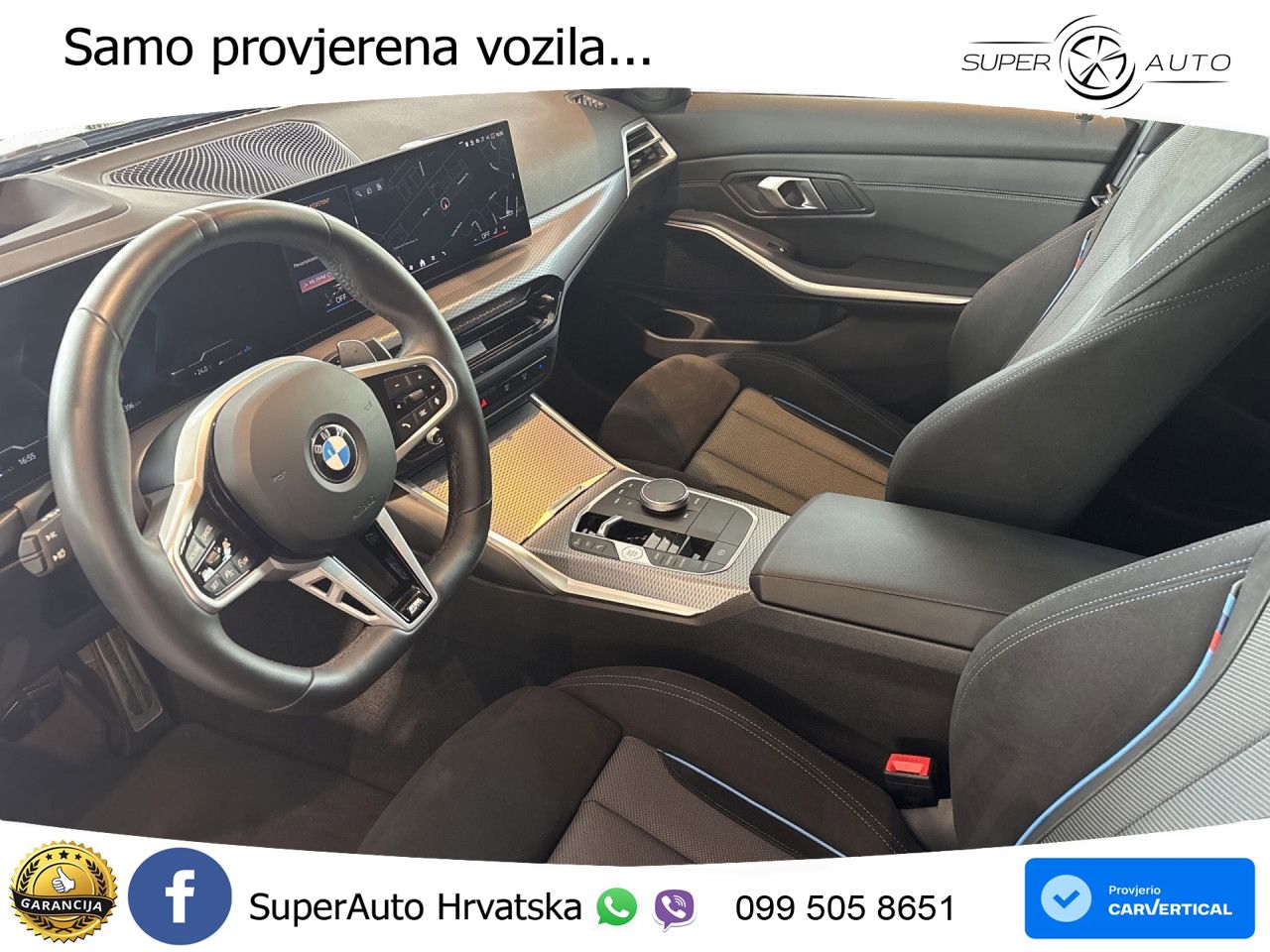 BMW 320d (190 KS) Steptronic M Sport LED+GR SJED+ACC