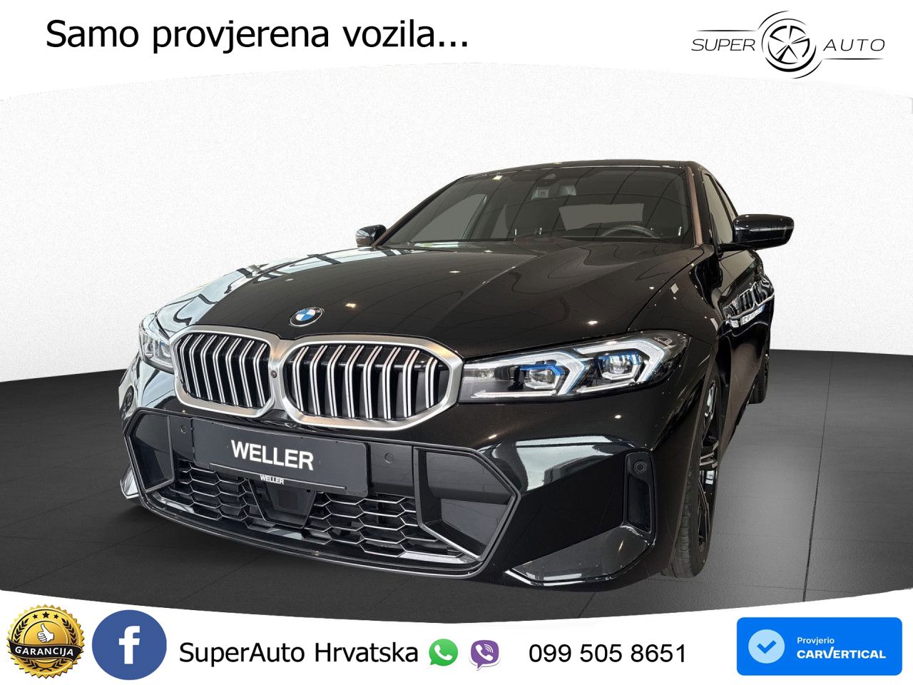 BMW 320d (190 KS) Steptronic M Sport LED+GR SJED+ACC
