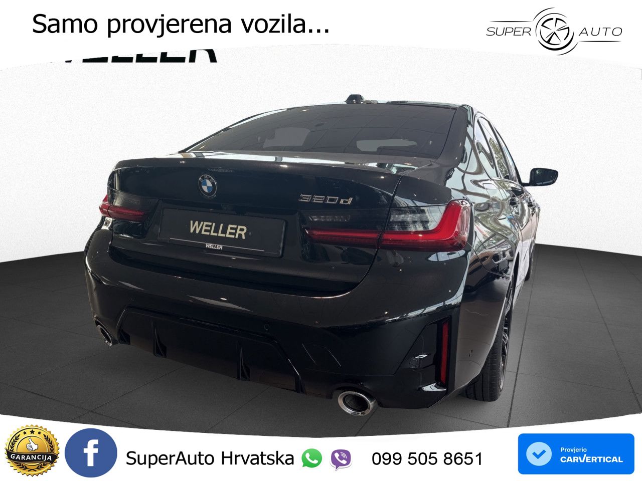 BMW 320d (190 KS) Steptronic M Sport LED+GR SJED+ACC