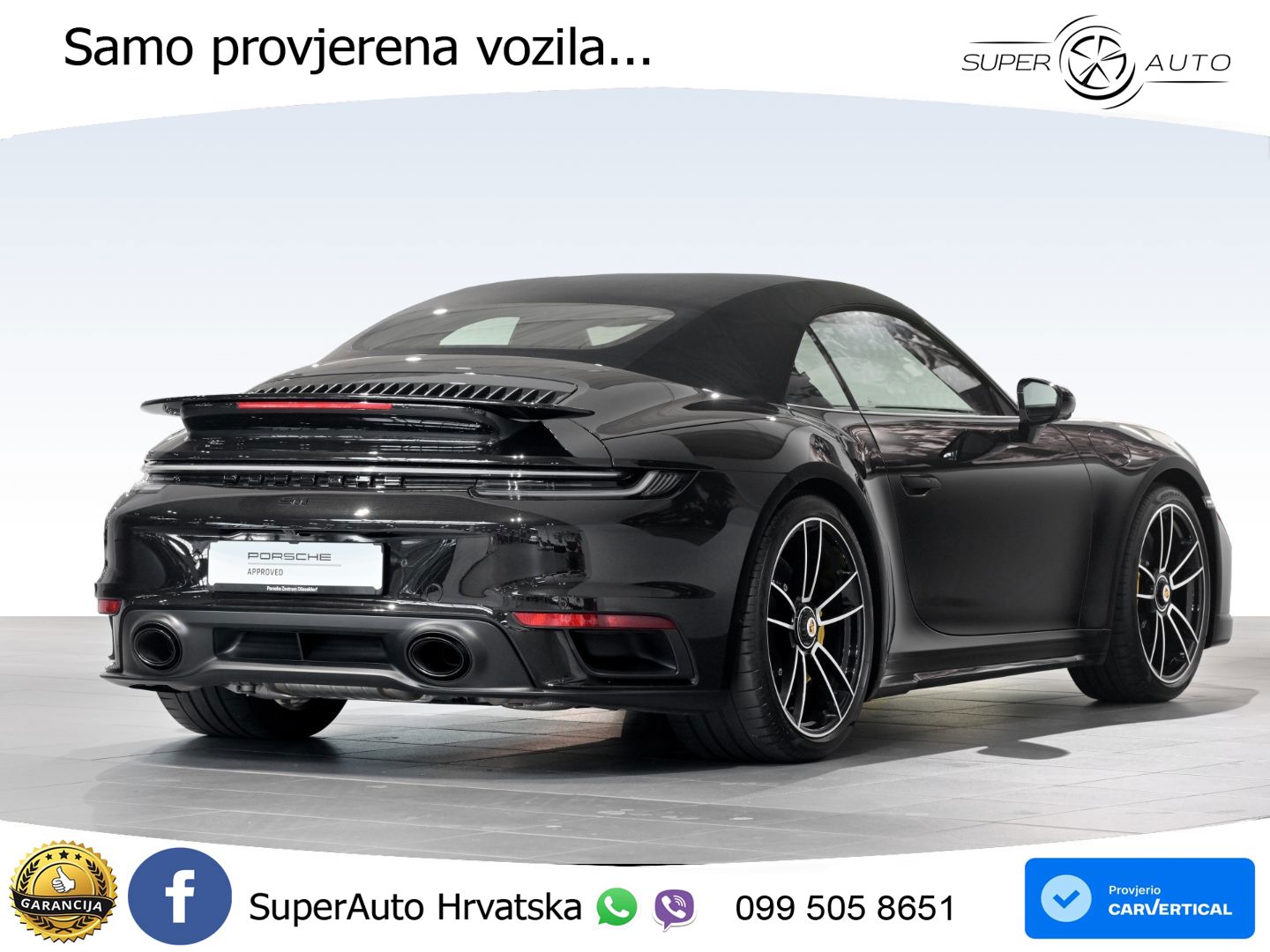 Porsche 911 Turbo S Cabriolet 3.8 (650 KS) PDK LED+GR SJED+ACC