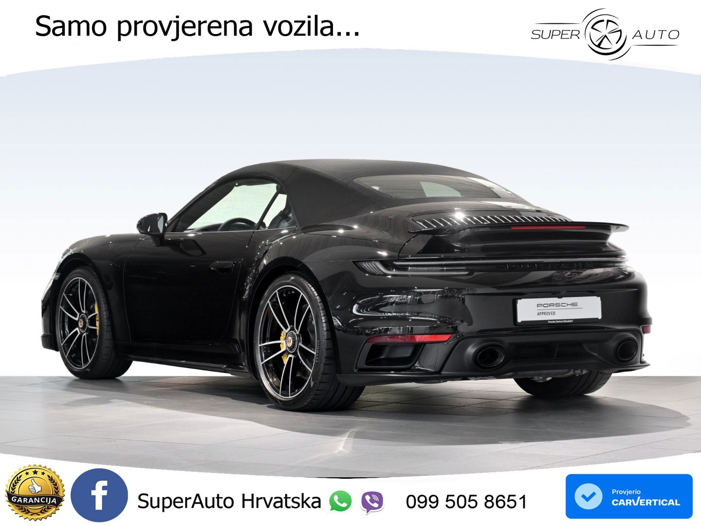 Porsche 911 Turbo S Cabriolet 3.8 (650 KS) PDK LED+GR SJED+ACC