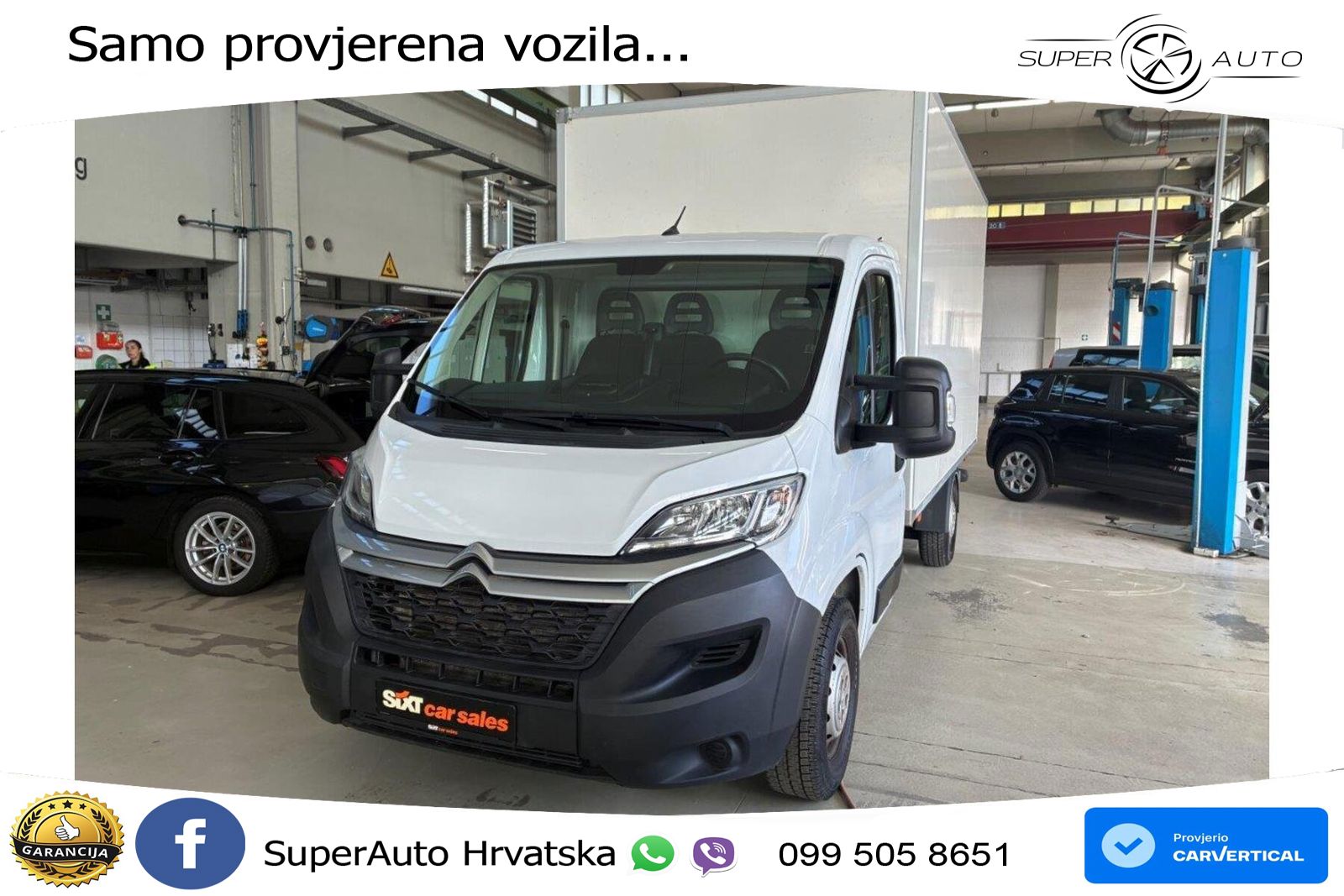Citroën Jumper Koffer 2.2HDI 165 L4 Ladebordwand*Klima 165 KS