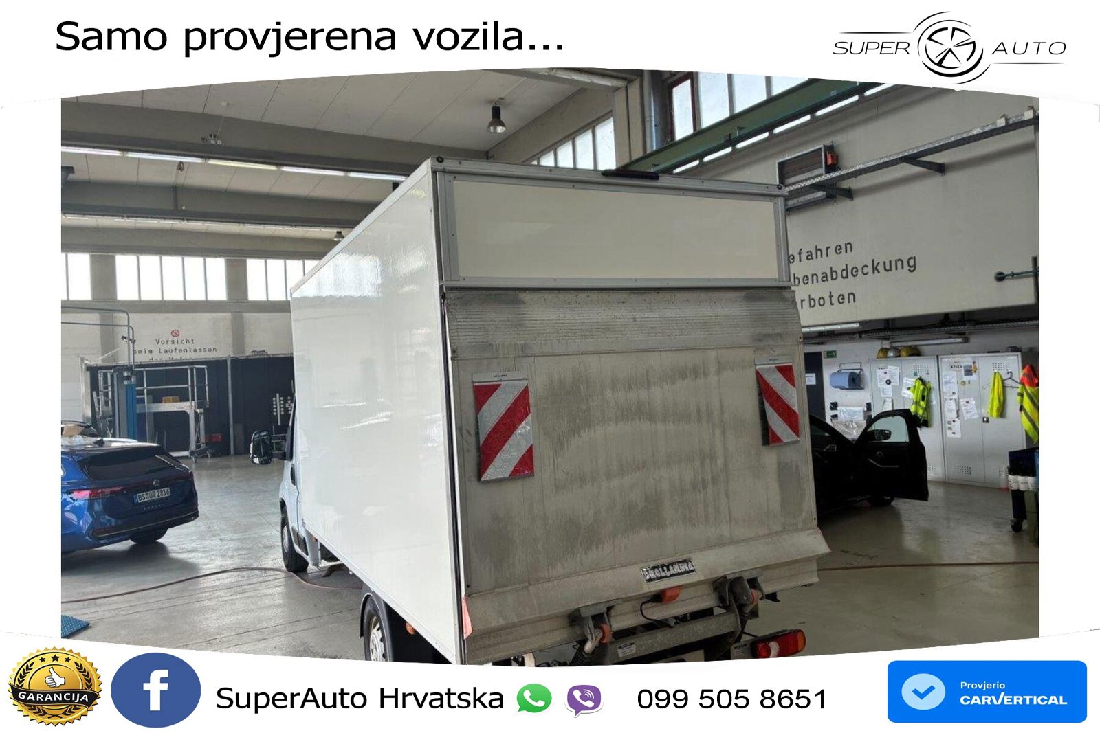 Citroën Jumper Koffer 2.2HDI 165 L4 Ladebordwand*Klima 165 KS