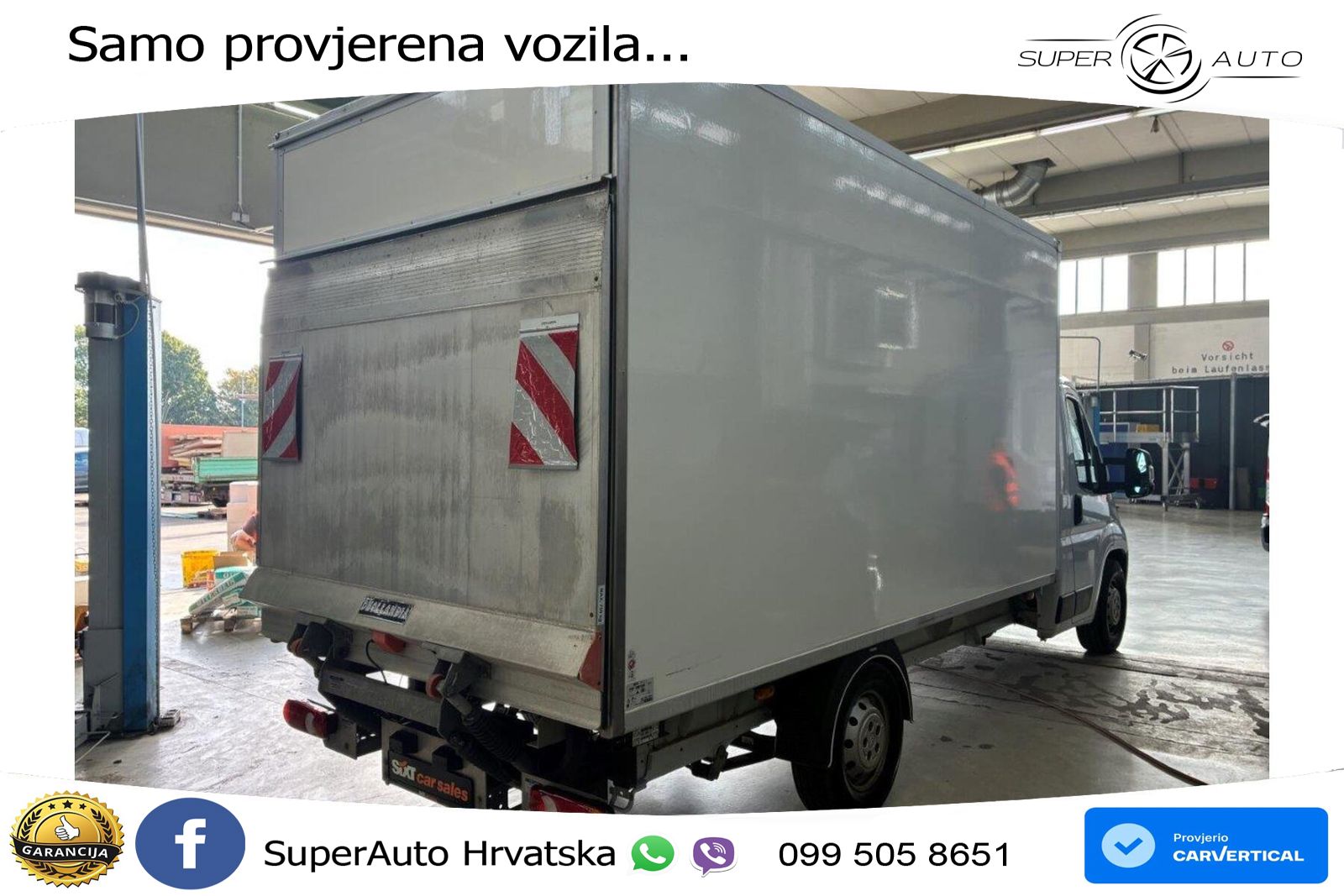 Citroën Jumper Koffer 2.2HDI 165 L4 Ladebordwand*Klima 165 KS