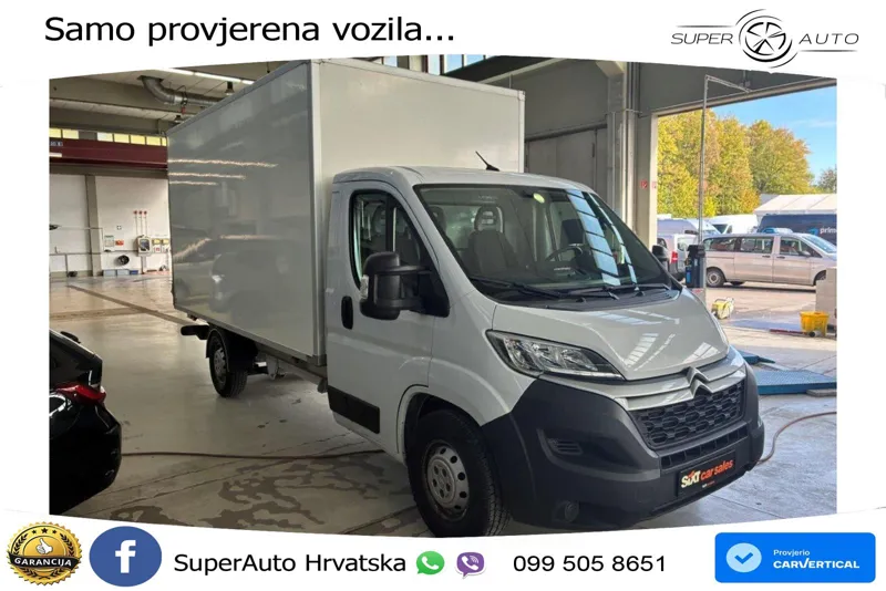Citroën Jumper Koffer 2.2HDI 165 L4 Ladebordwand*Klima 165 KS