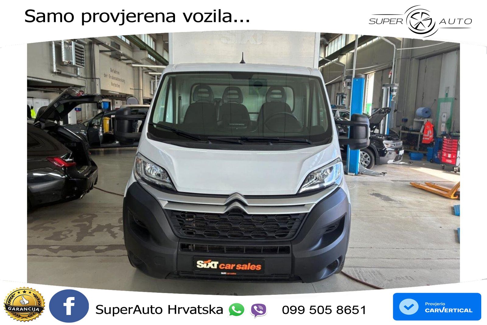 Citroën Jumper Koffer 2.2HDI 165 L4 Ladebordwand*Klima 165 KS