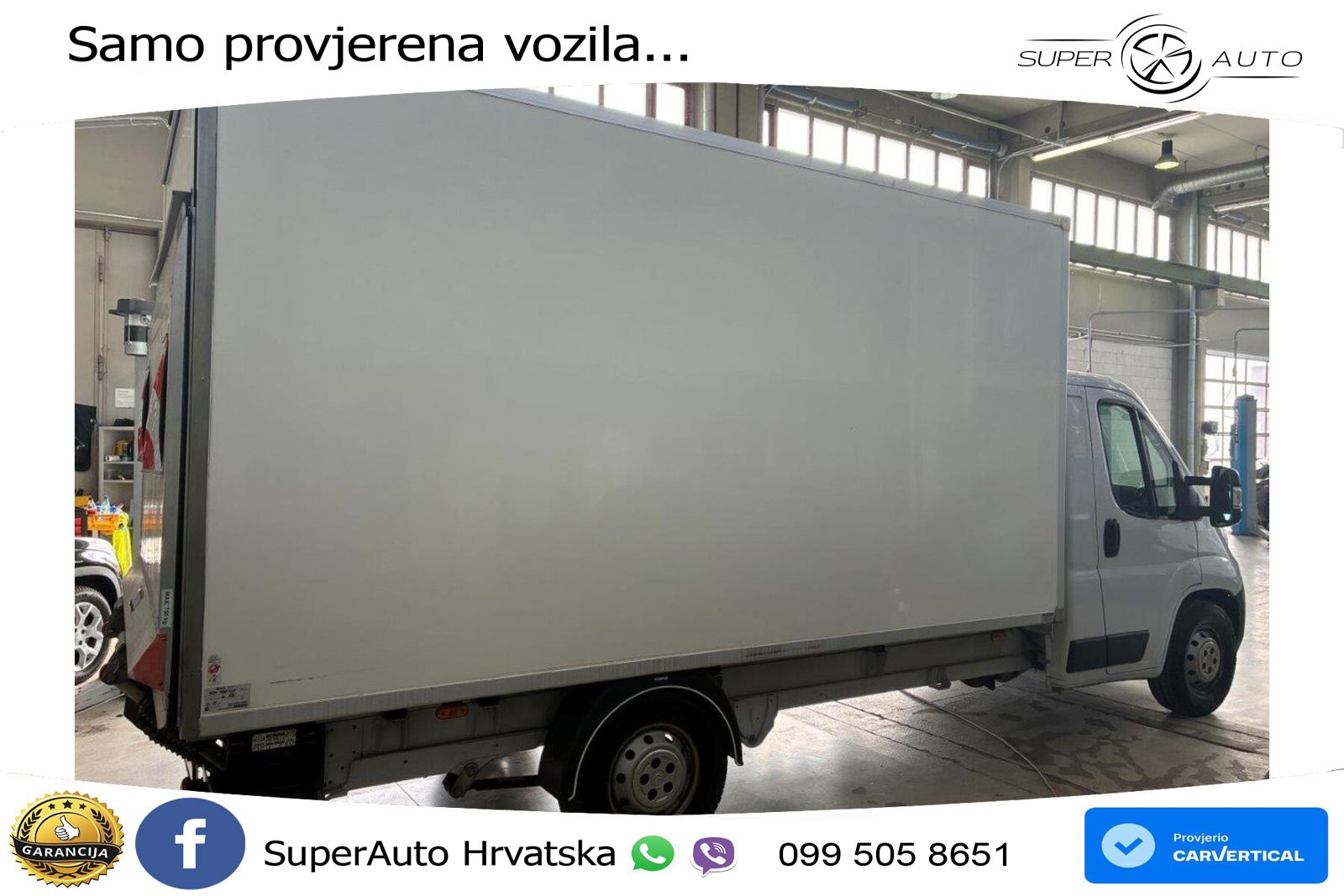 Citroën Jumper Koffer 2.2HDI 165 L4 Ladebordwand*Klima 165 KS