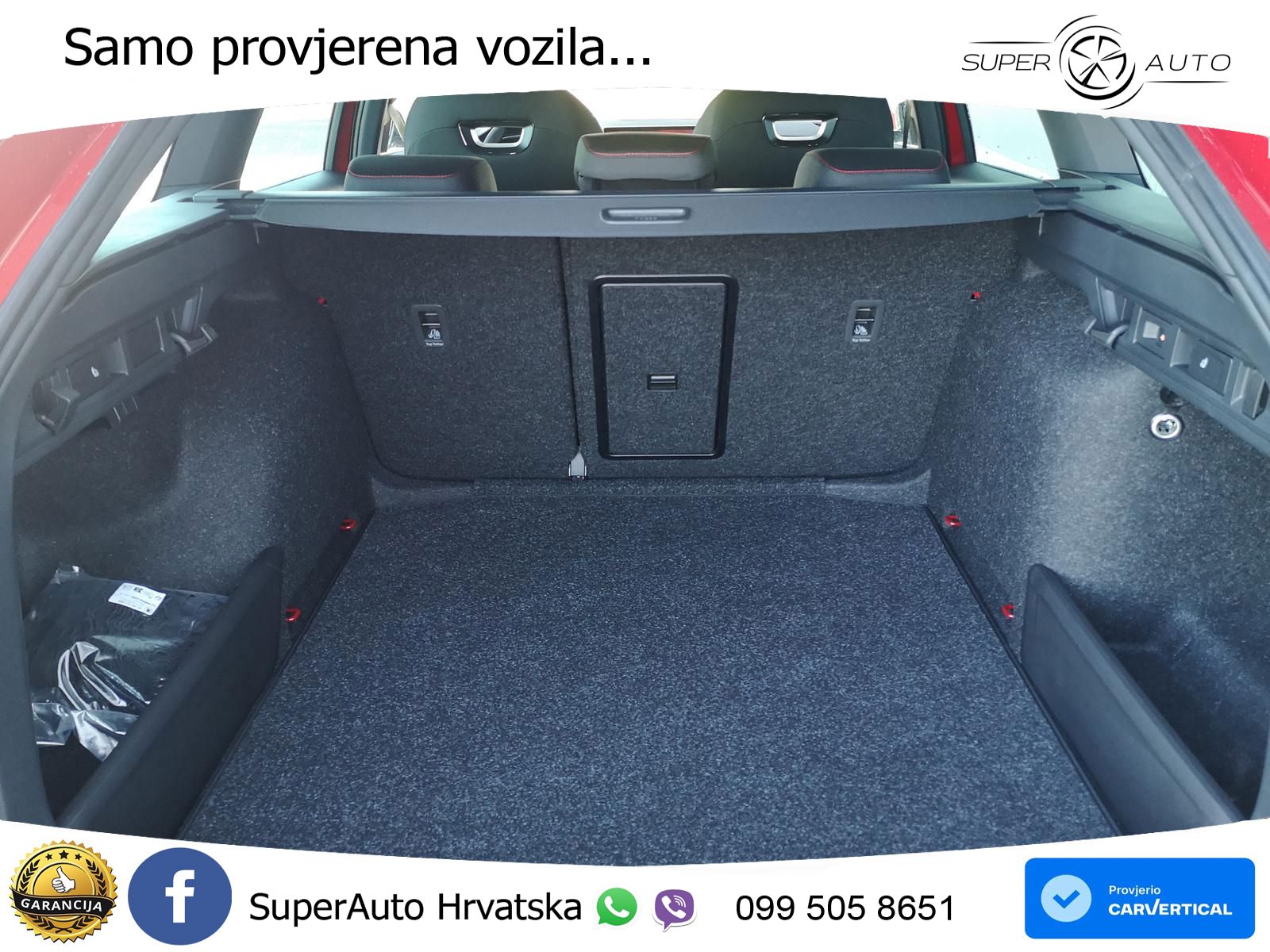 Škoda Octavia Combi RS 2.0 TSI (265 KS) DSG LED+GR SJED+ACC