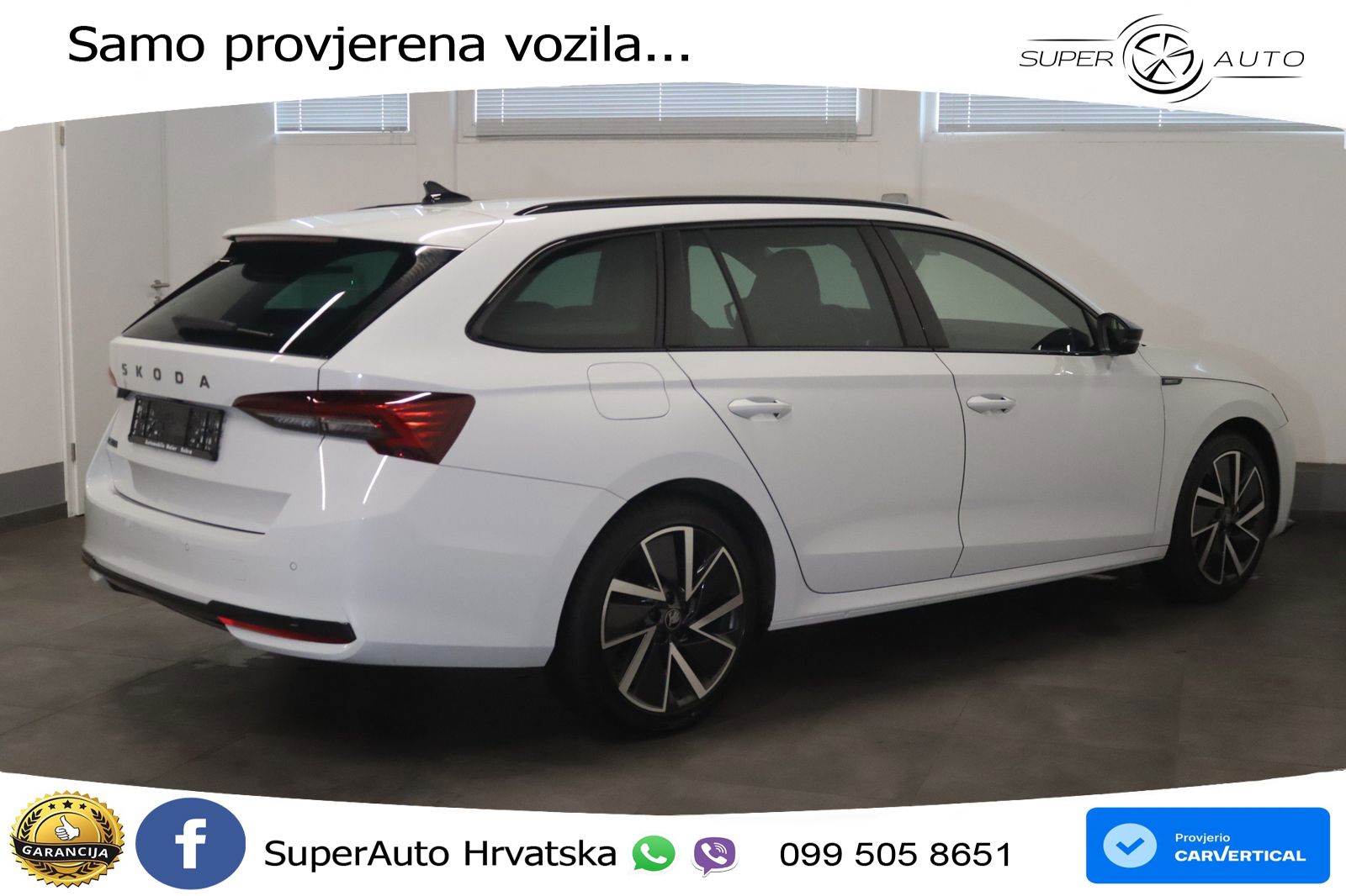 Škoda Octavia Combi 2.0 TDI (150 KS) DSG SportLine