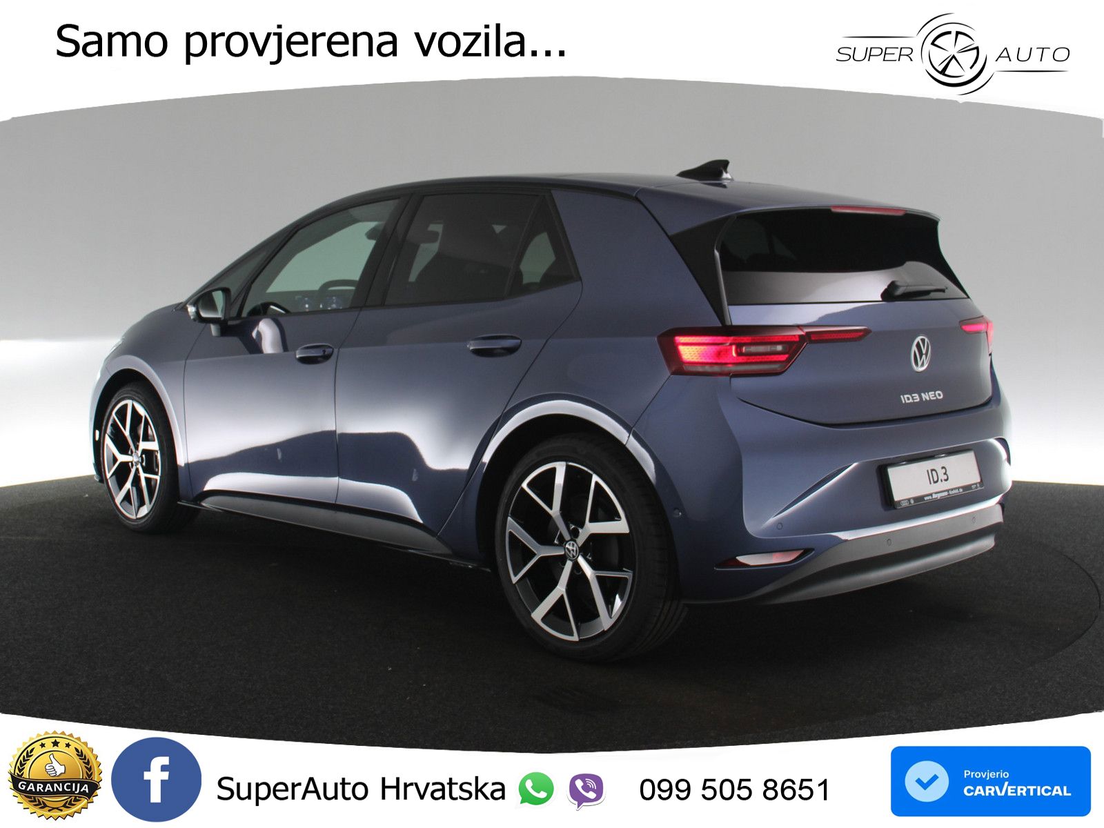 Volkswagen ID.3 Pro S 82 kWh (231 KS) LED+GR SJED+ACC