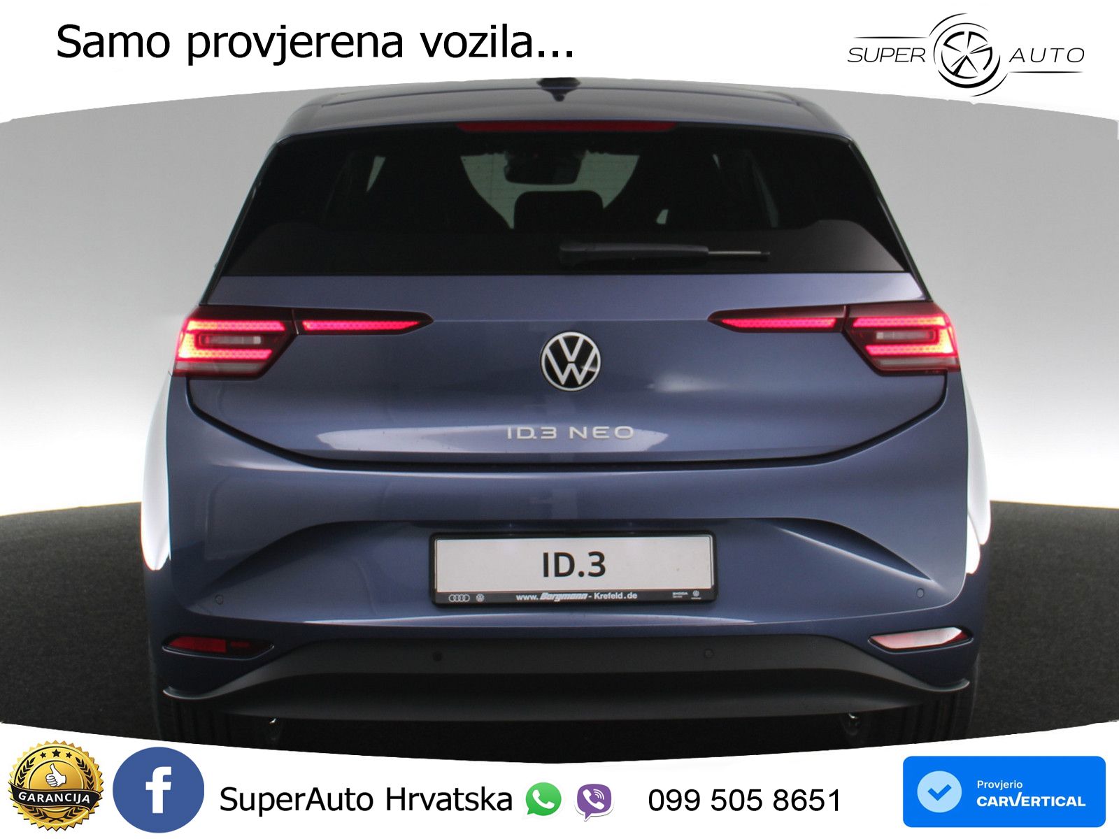 Volkswagen ID.3 Pro S 82 kWh (231 KS) LED+GR SJED+ACC
