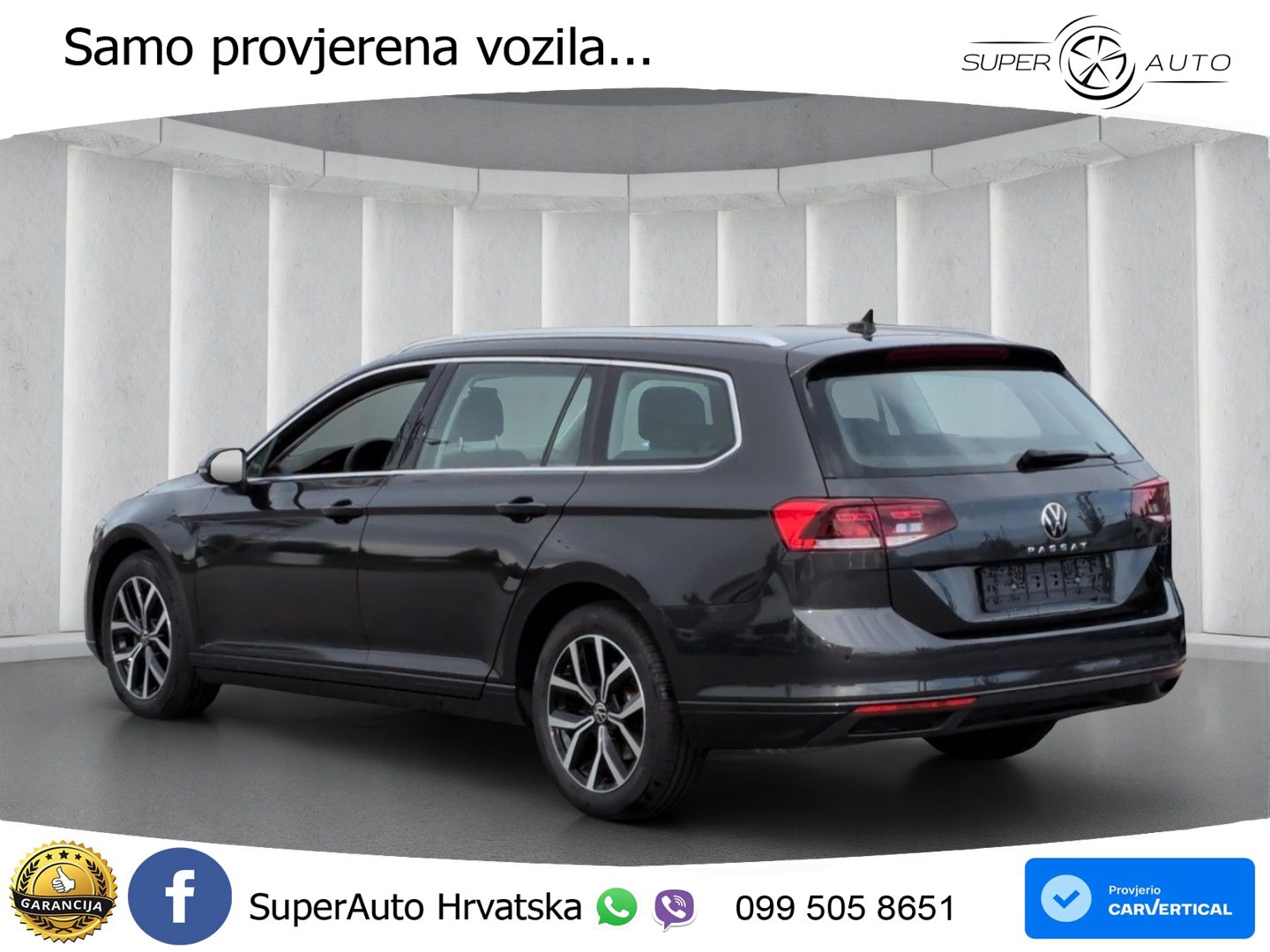 Volkswagen Passat Variant 2.0 TSI (190 KS) DSG LED+GR SJED+ACC